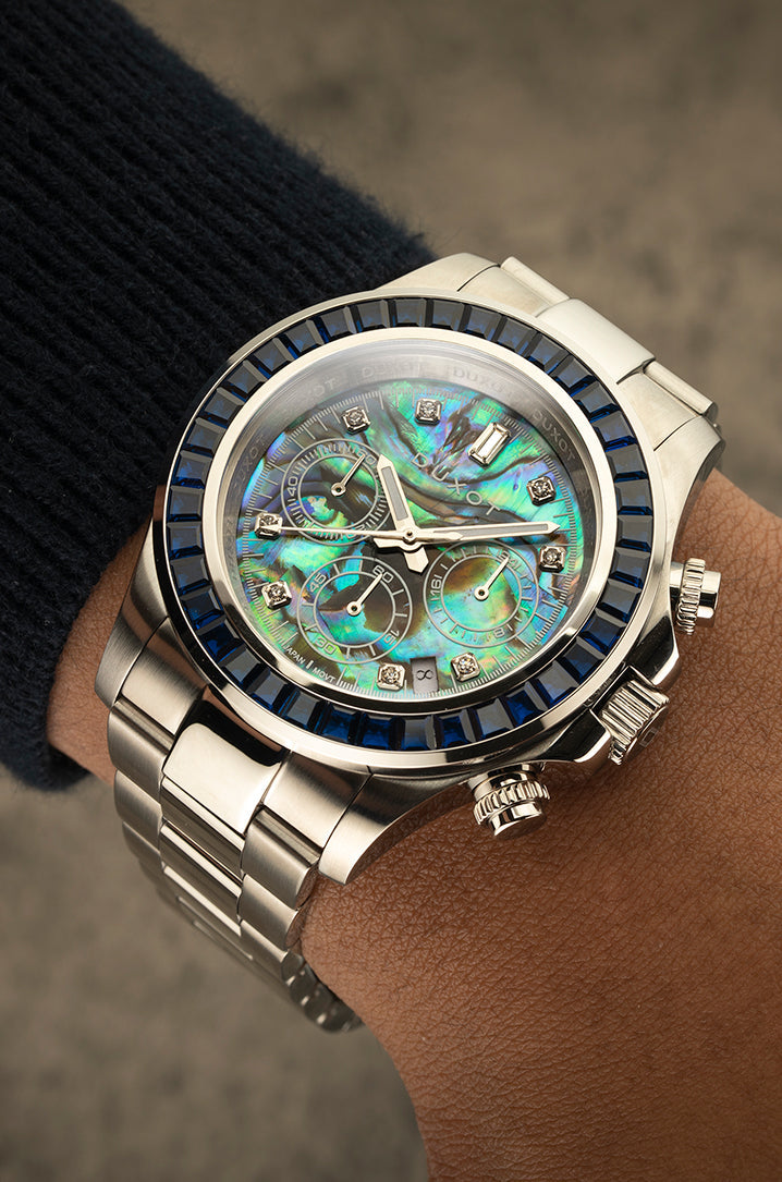 DUXOT Duxot Atlantica Japanese Meca-quartz Abalone Watch DX-2048-66