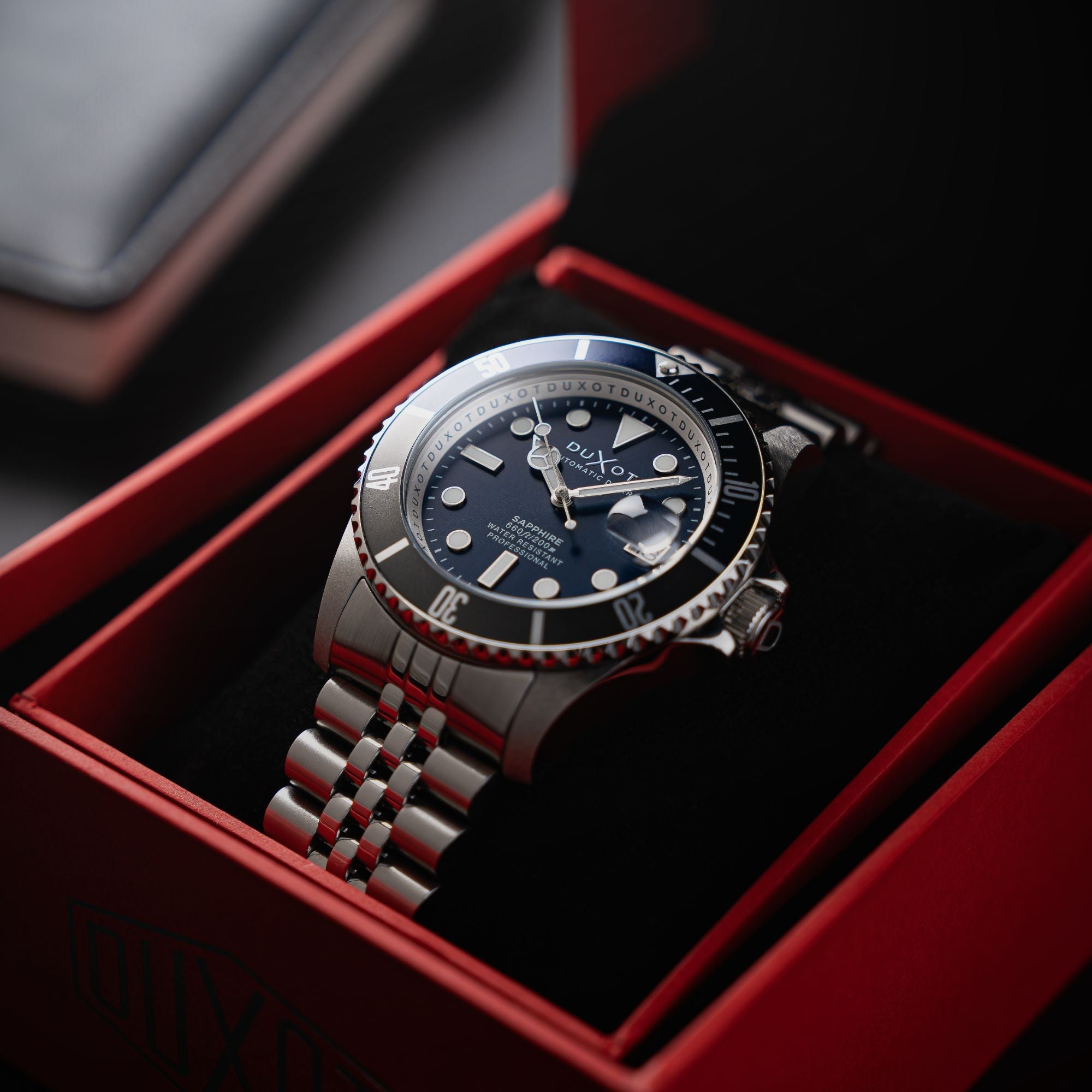 DUXOT Duxot Atlantica Diver Automatic Deep Blue Men's Watch DX-2057-44