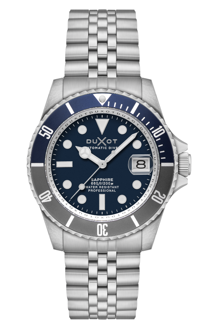 DUXOT Duxot Atlantica Diver Automatic Deep Blue Men's Watch DX-2057-44
