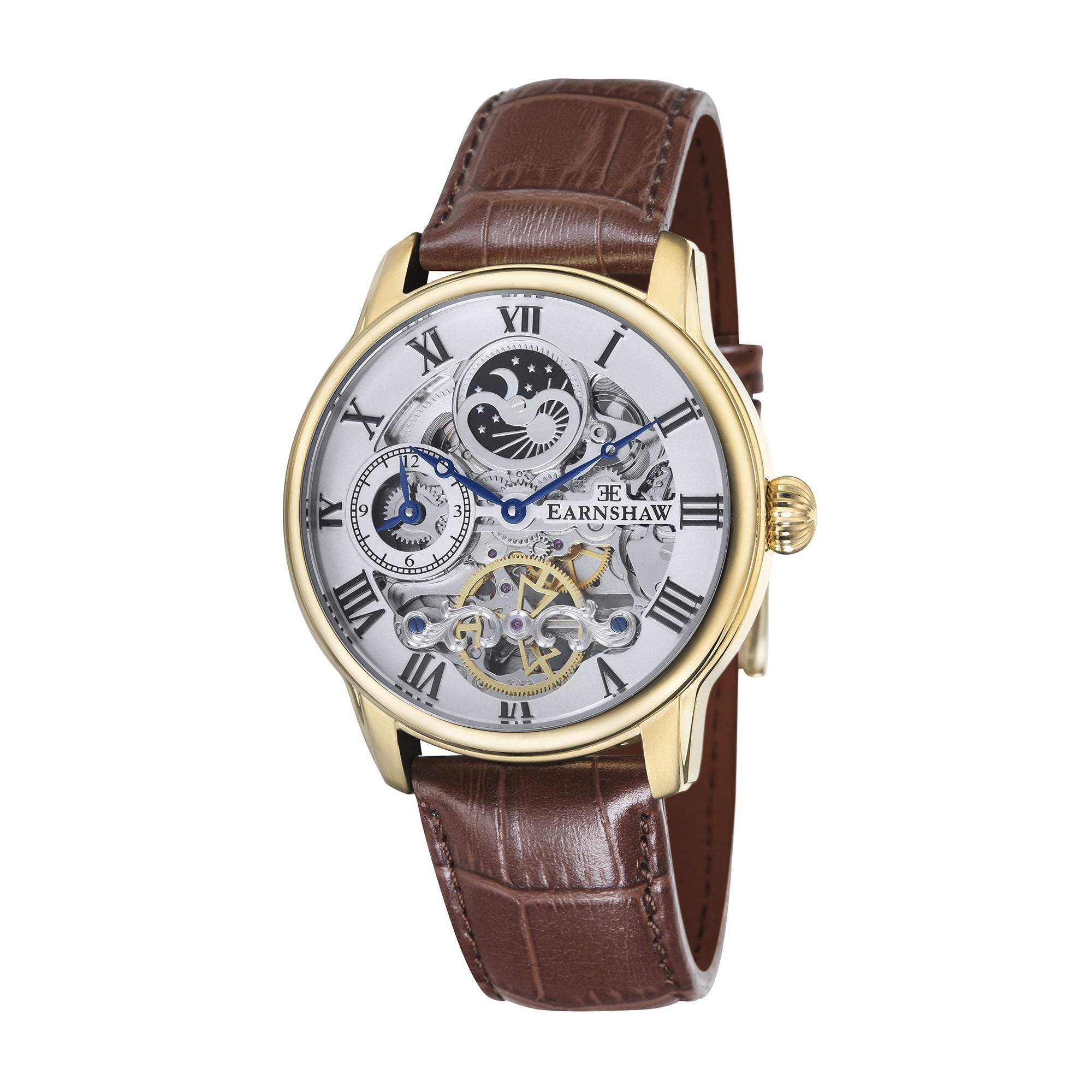 Thomas Earnshaw Thomas Earnshaw Longitude Men's Automatic Skeleton Medallion Gold Watch ES-8006-02