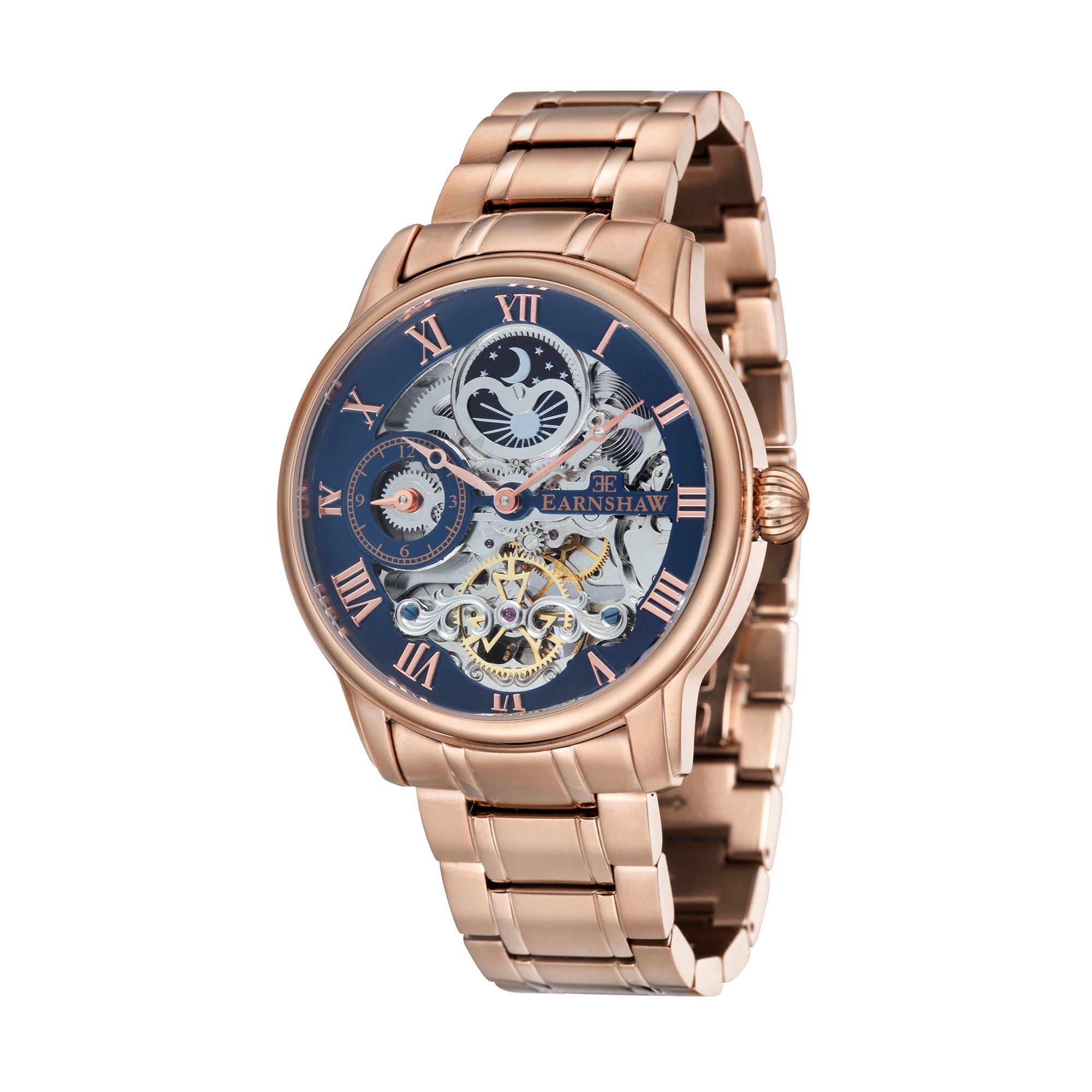 Thomas Earnshaw Thomas Earnshaw Longitude Men's Automatic Skeleton True Copper Watch ES-8006-44