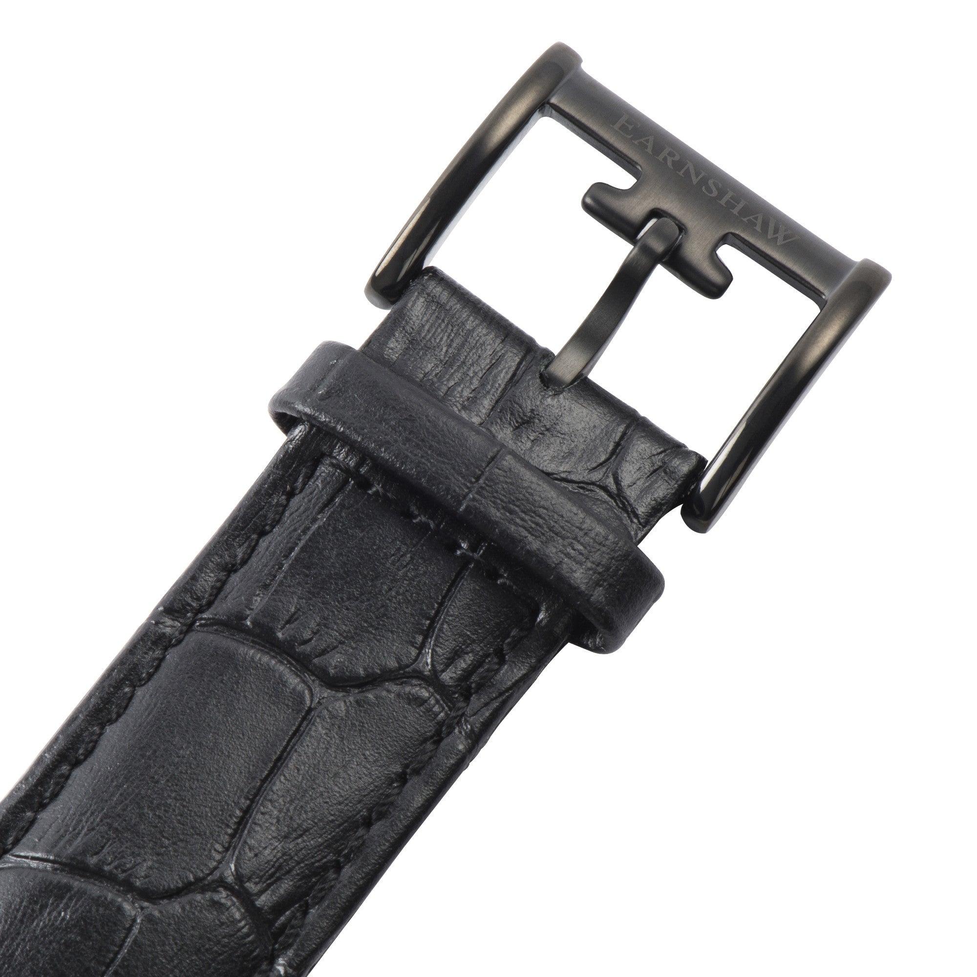 THOMAS EARNSHAW Thomas Earnshaw Bauer Men's Mechanical Skeleton Coal Black Watch ES-8049-04