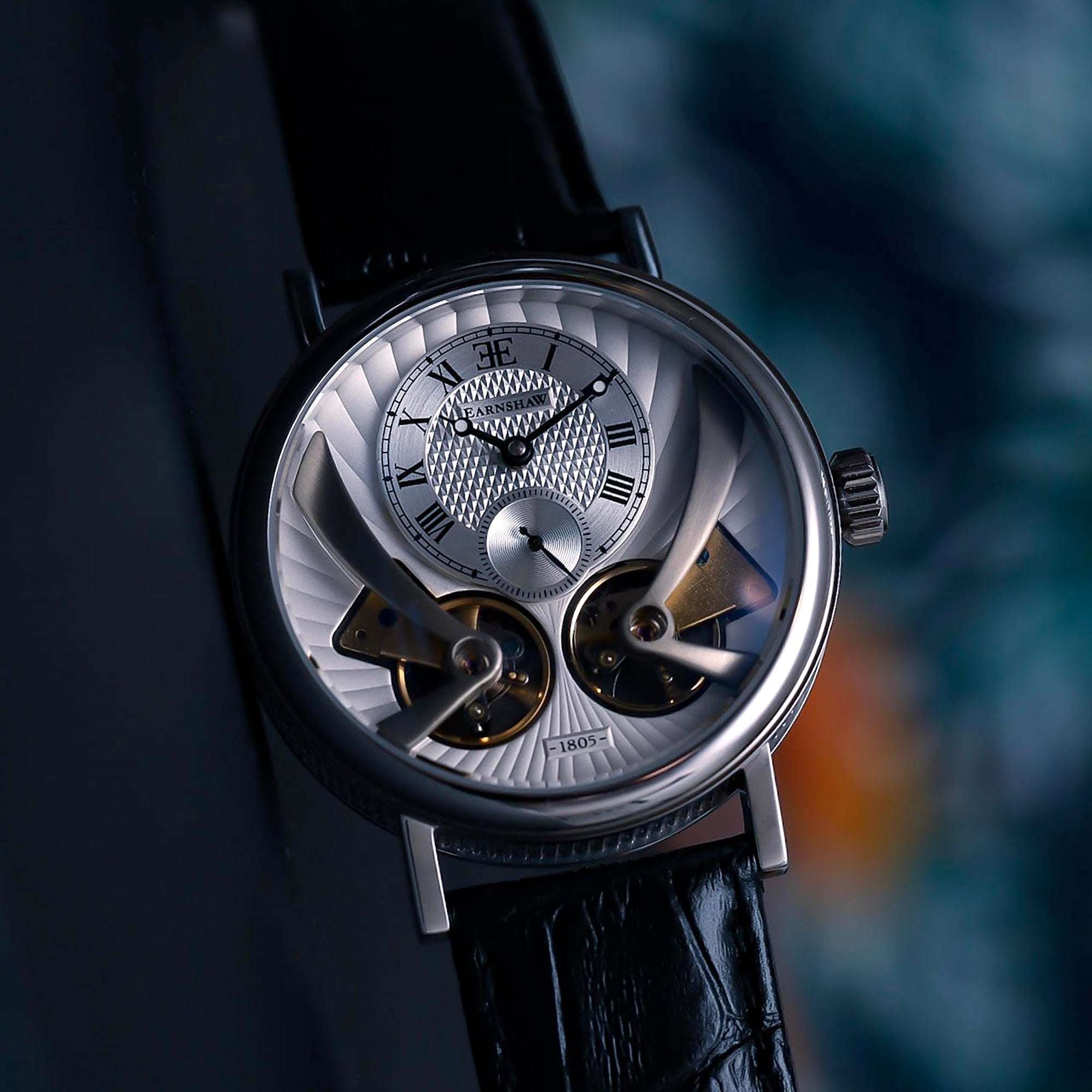 Thomas Earnshaw Thomas Earnshaw Beaufort Anatolia Men's Mechanical Automatic Imperial White Watch ES-8059-01