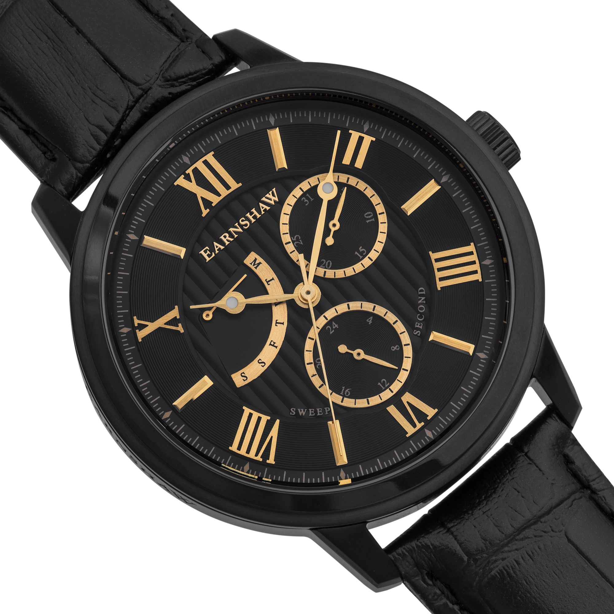 THOMAS EARNSHAW Thomas Earnshaw Cornwall Retrograde Men's Japanese Quartz Eclipse Watch ES-8060-05