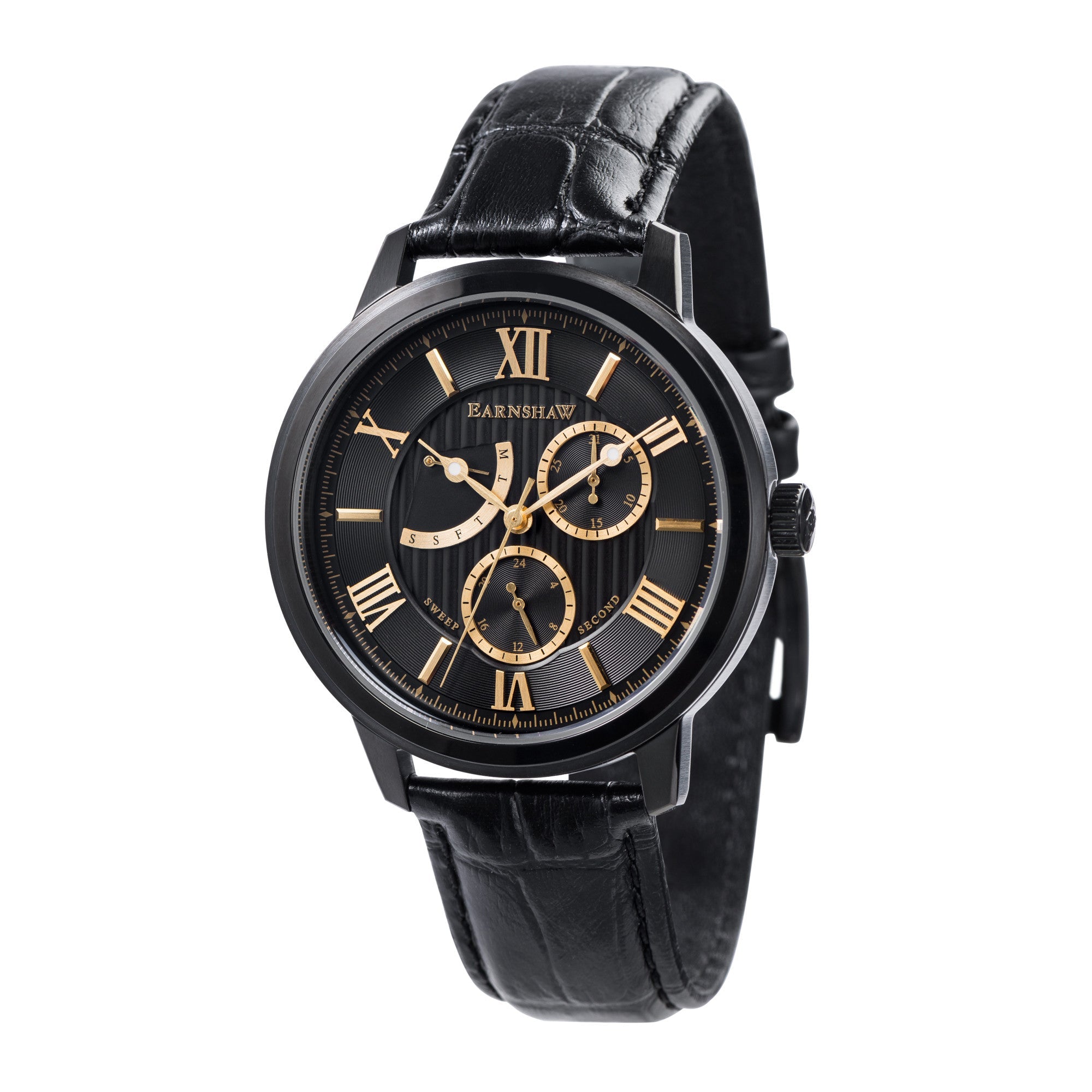 THOMAS EARNSHAW Thomas Earnshaw Cornwall Retrograde Men's Japanese Quartz Eclipse Watch ES-8060-05