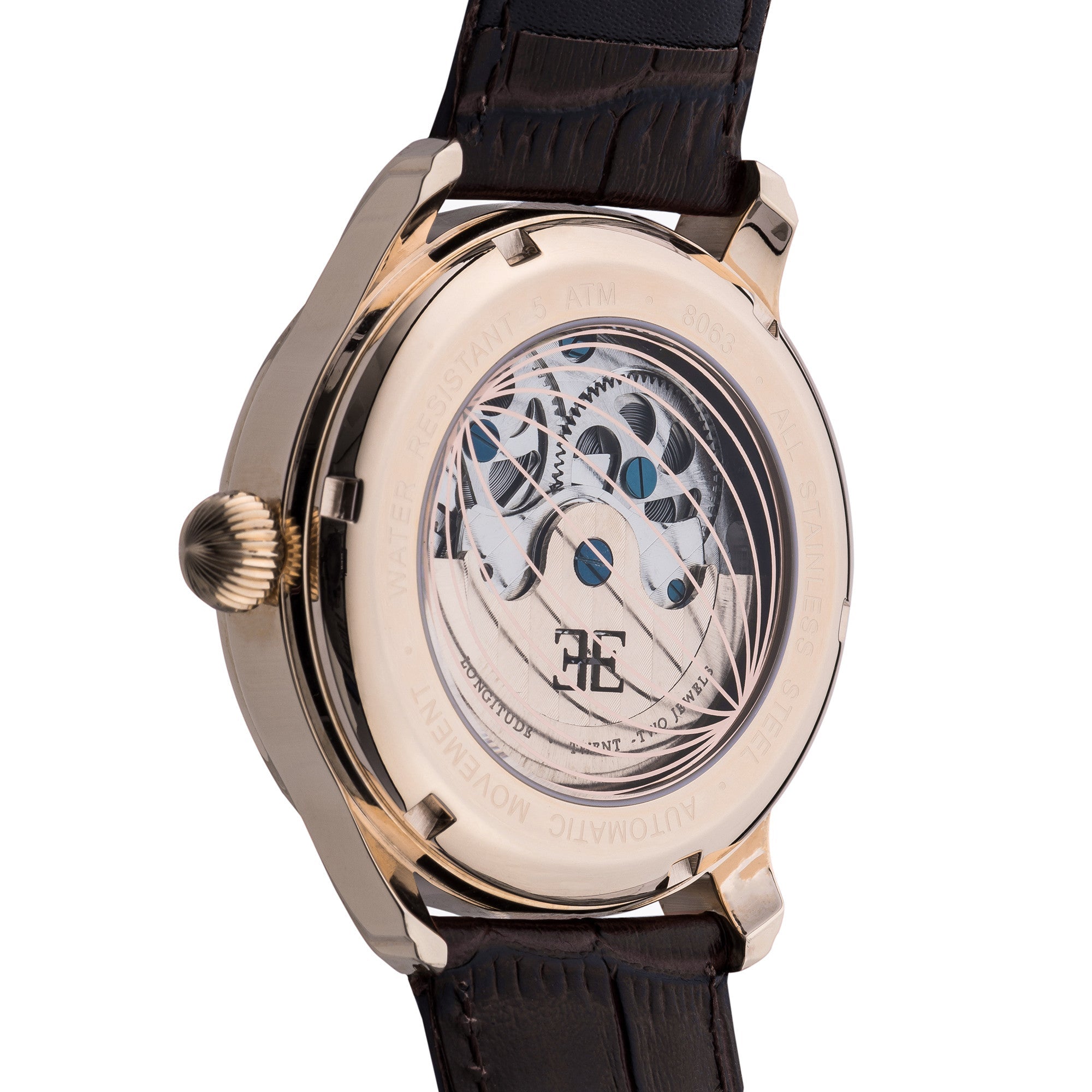 THOMAS EARNSHAW Thomas Earnshaw Longitude Men's Stealth Automatic Skeleton Watch ES-8063-02