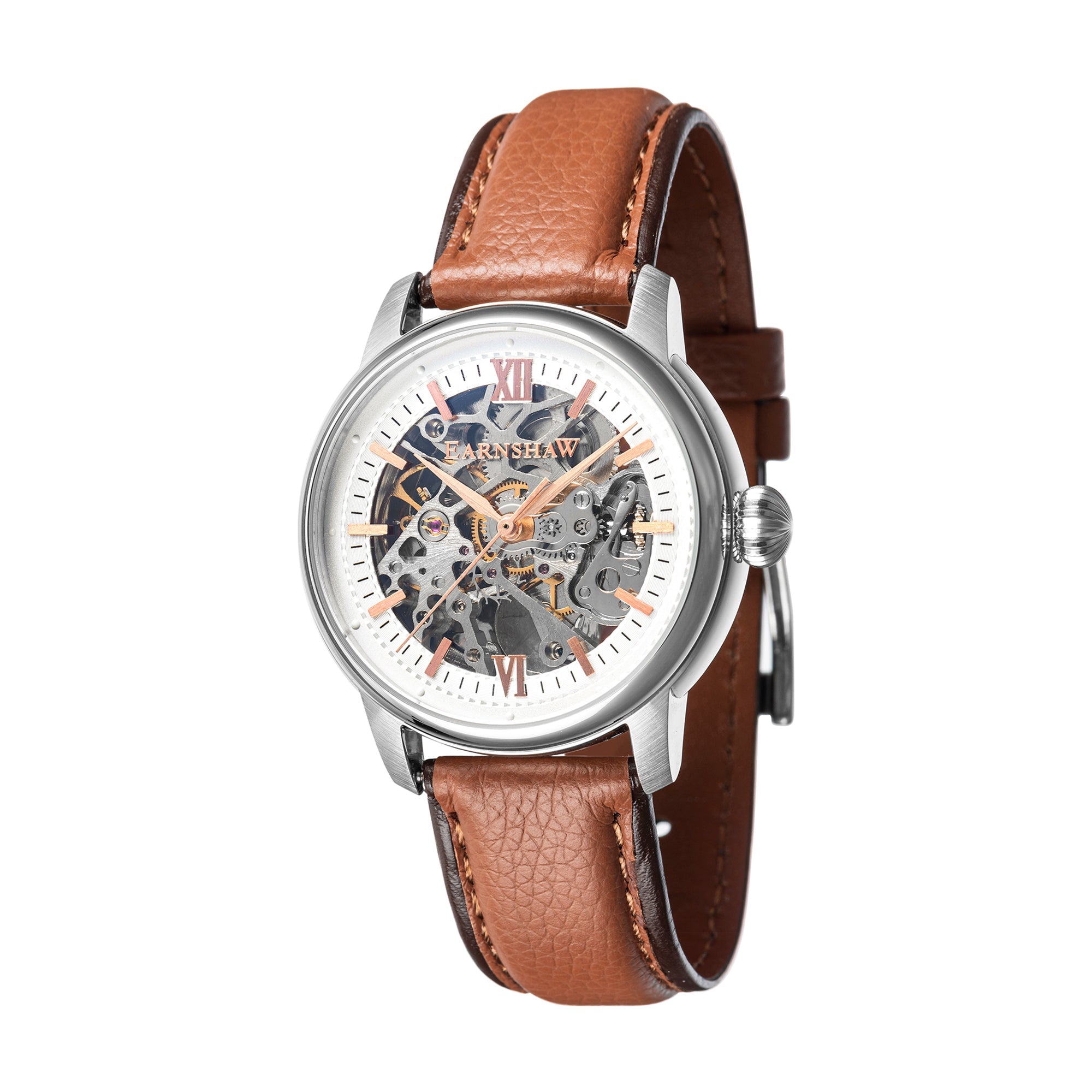 THOMAS EARNSHAW Thomas Earnshaw Cornwall Men's Automatic Skeleton Neutral White Watch ES-8110-02