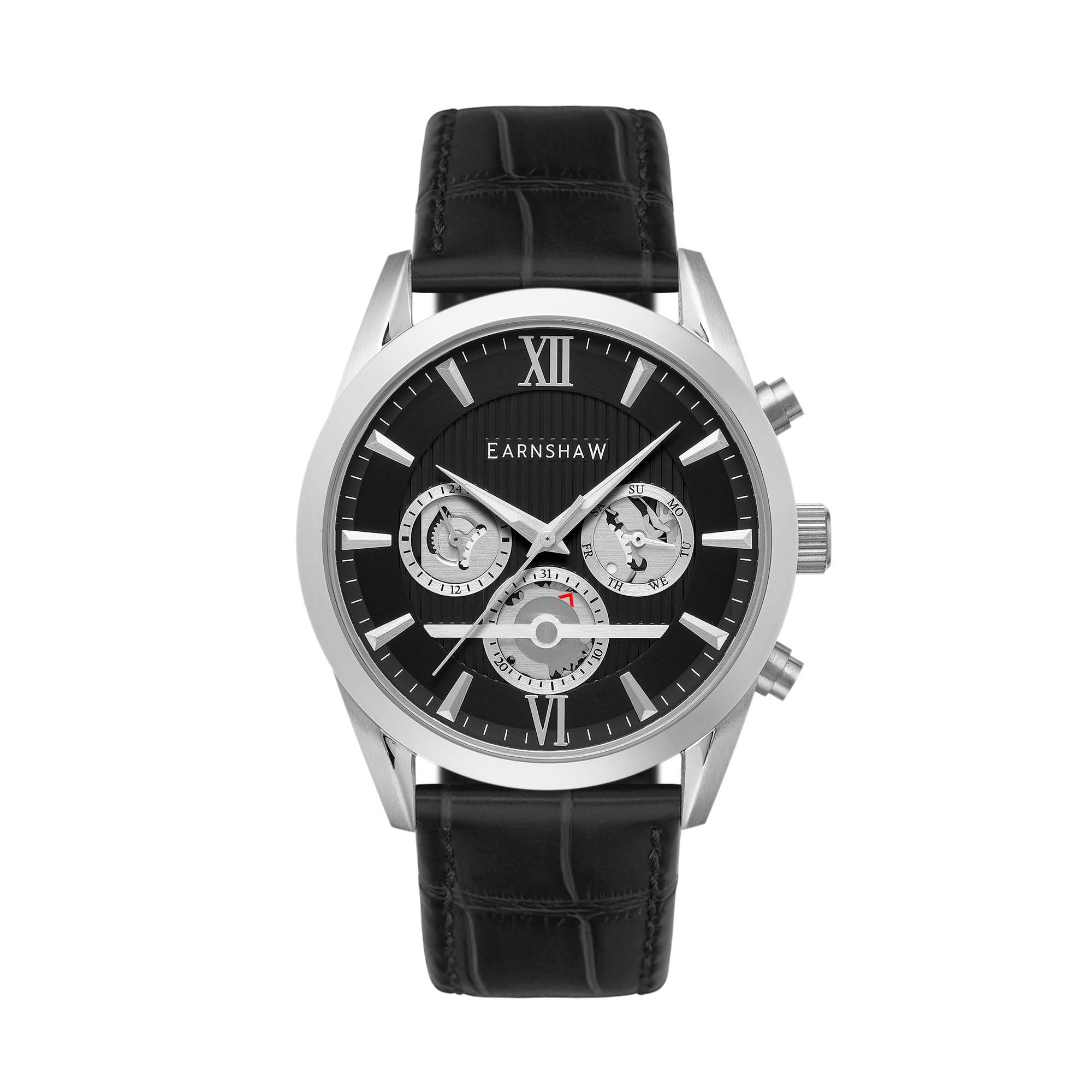 THOMAS EARNSHAW Thomas Earnshaw Smith Men's Japanese Quartz Classy Black Watch ES-8135-01