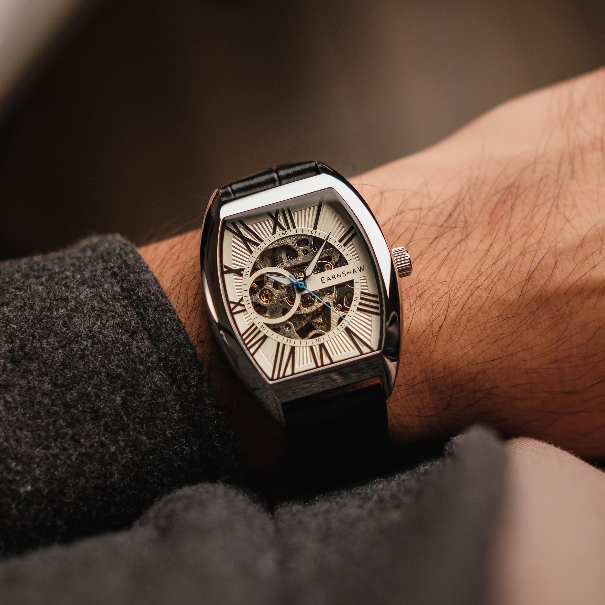 THOMAS EARNSHAW Thomas Earnshaw Beauchamp Morning Coat White Men's Watch ES-8148-07