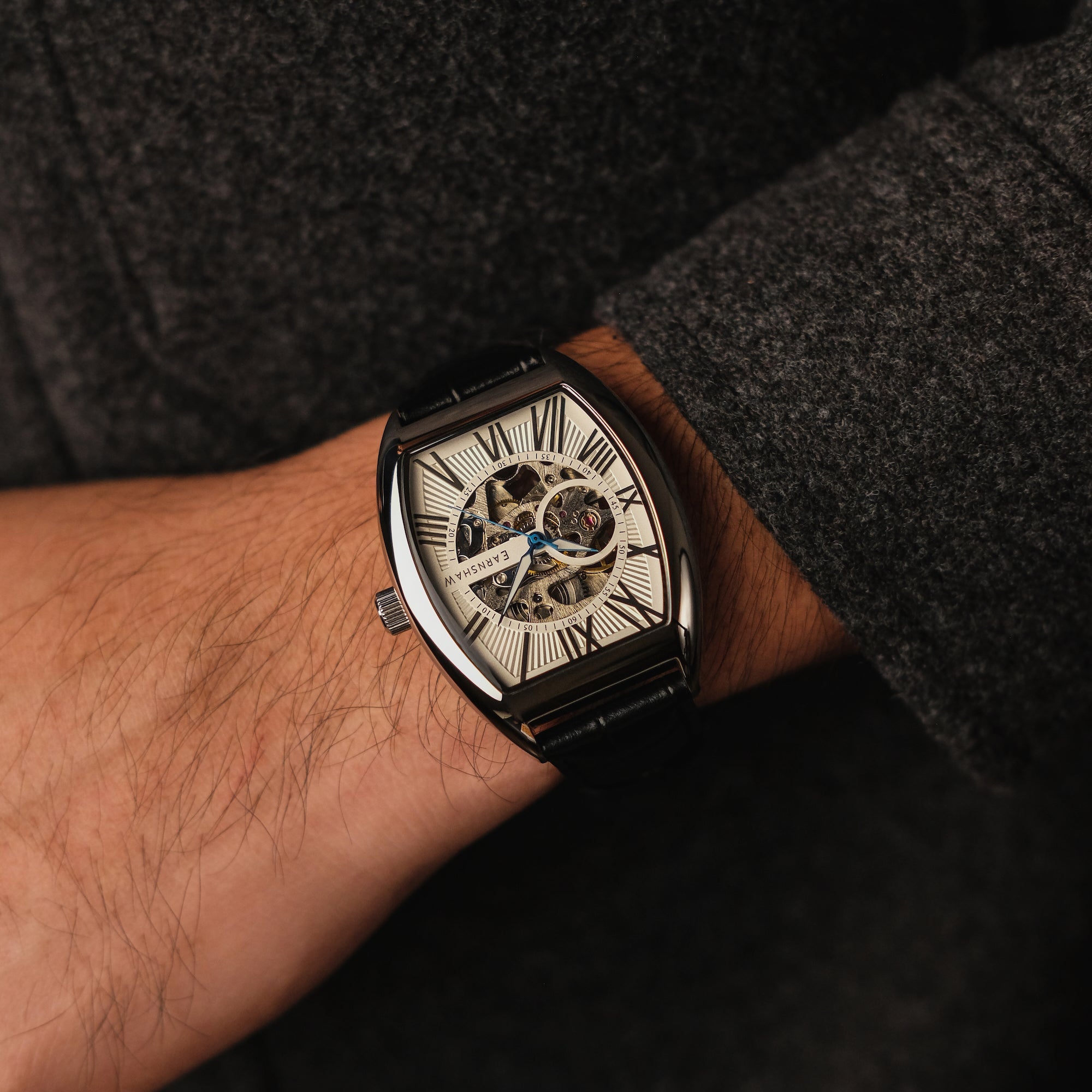 THOMAS EARNSHAW Thomas Earnshaw Beauchamp Morning Coat White Men's Watch ES-8148-07