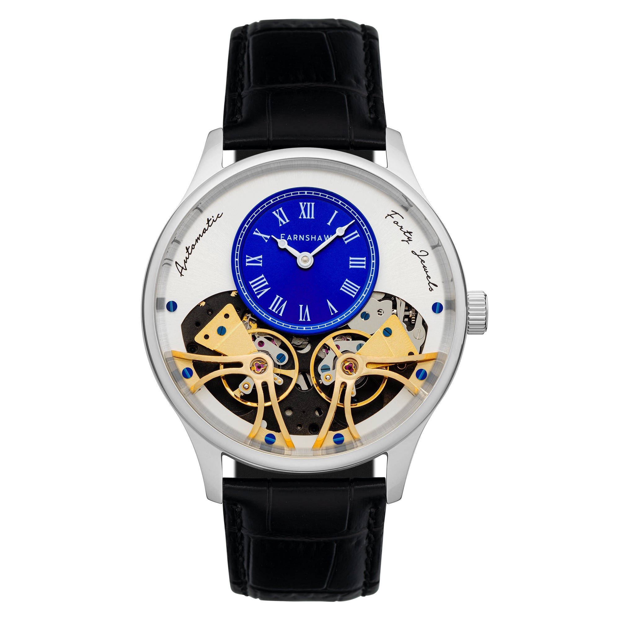 THOMAS EARNSHAW Thomas Earnshaw Scientist Faraday Men's Automatic Steely Blue Watch ES-8179-02