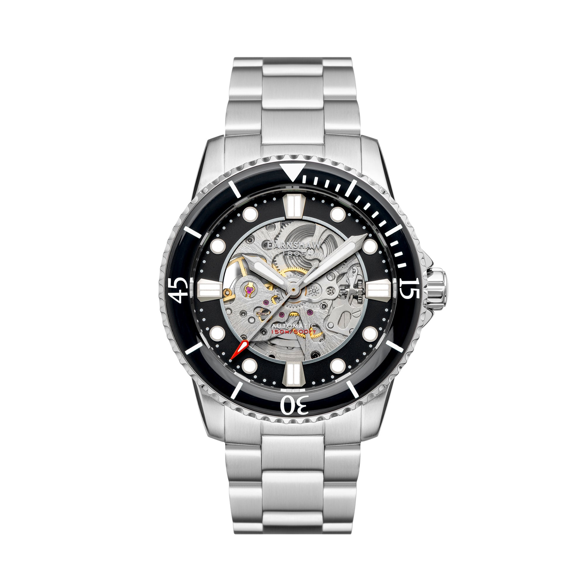 Thomas Earnshaw Thomas Earnshaw Admiral Pole Men's Automatic Carbon Watch ES-8185-11