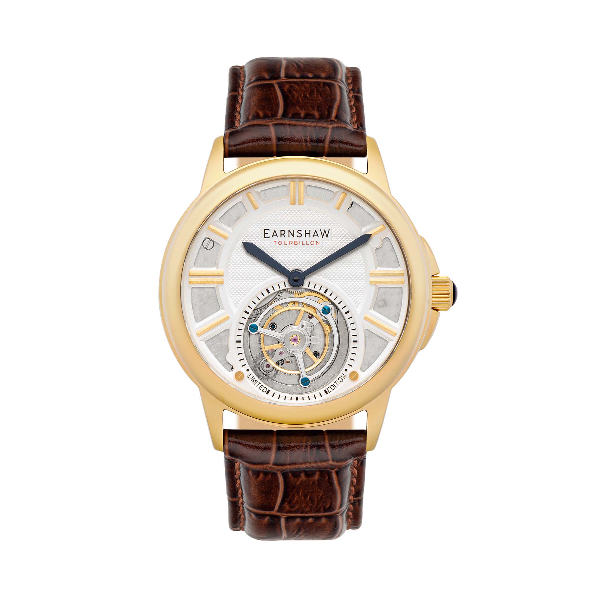 Thomas Earnshaw Thomas Earnshaw Statesman Disraeli Men's Yellow Gold Watch ES-8239-03