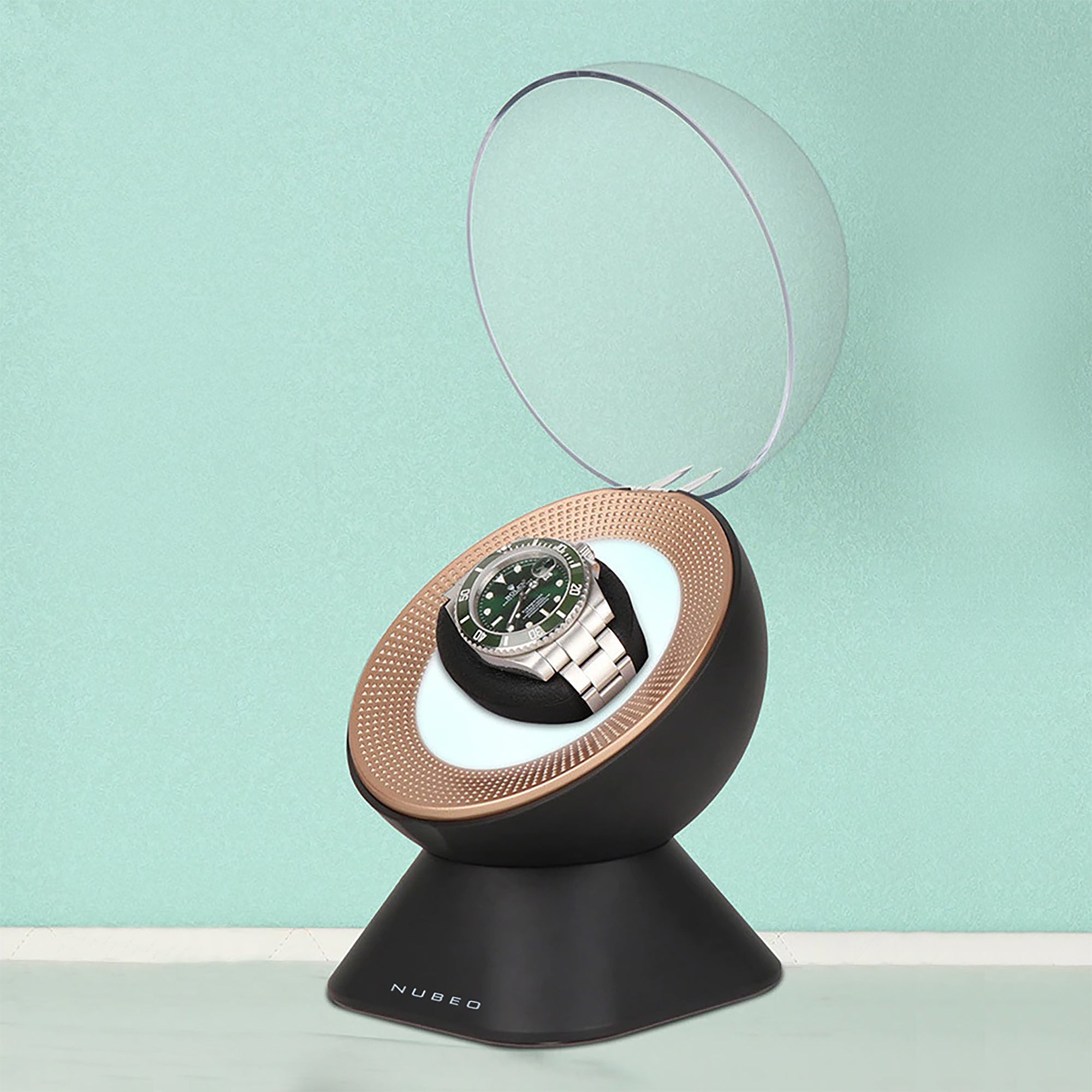 MAINSPRING Mainspring Astronomy Satellite Astro Black Watch Winder MS-WIN-SAT-01