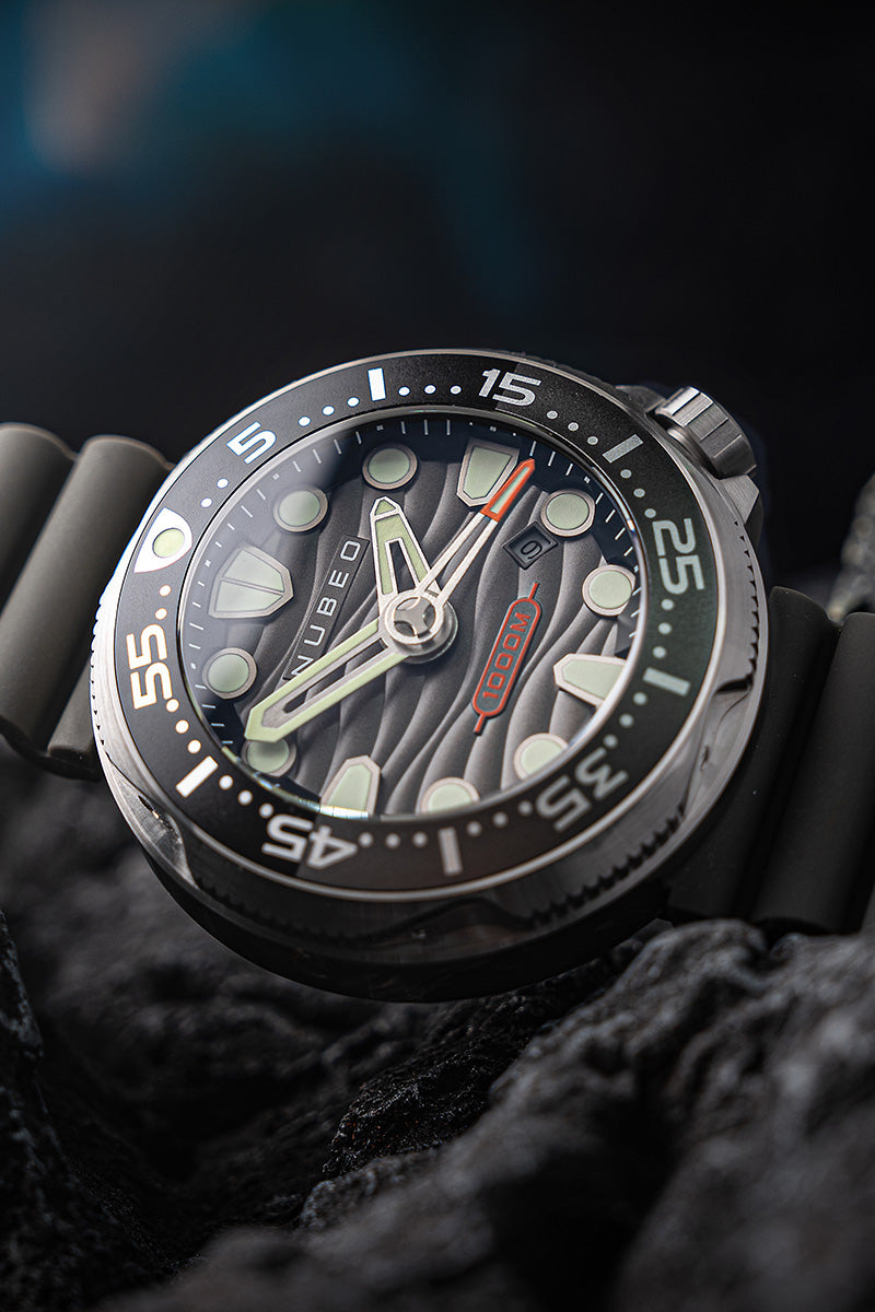NUBEO Nubeo Ventana Automatic Limited Edition Basalt Grey Men's Watch NB-6046-0C