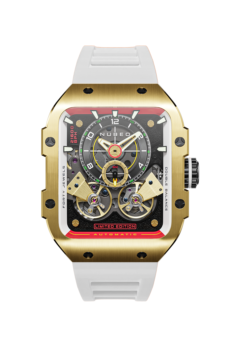 Nubeo Nubeo Maven Automatic Limited Edition Gold Men's Watch NB-6077-02