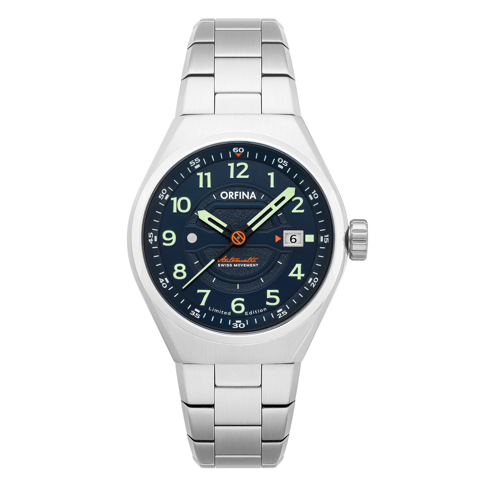 ORFINA Orfina Racing Swiss Automatic Blue Zero-One (Founder's Edition) Men's Watch OF-0001-22