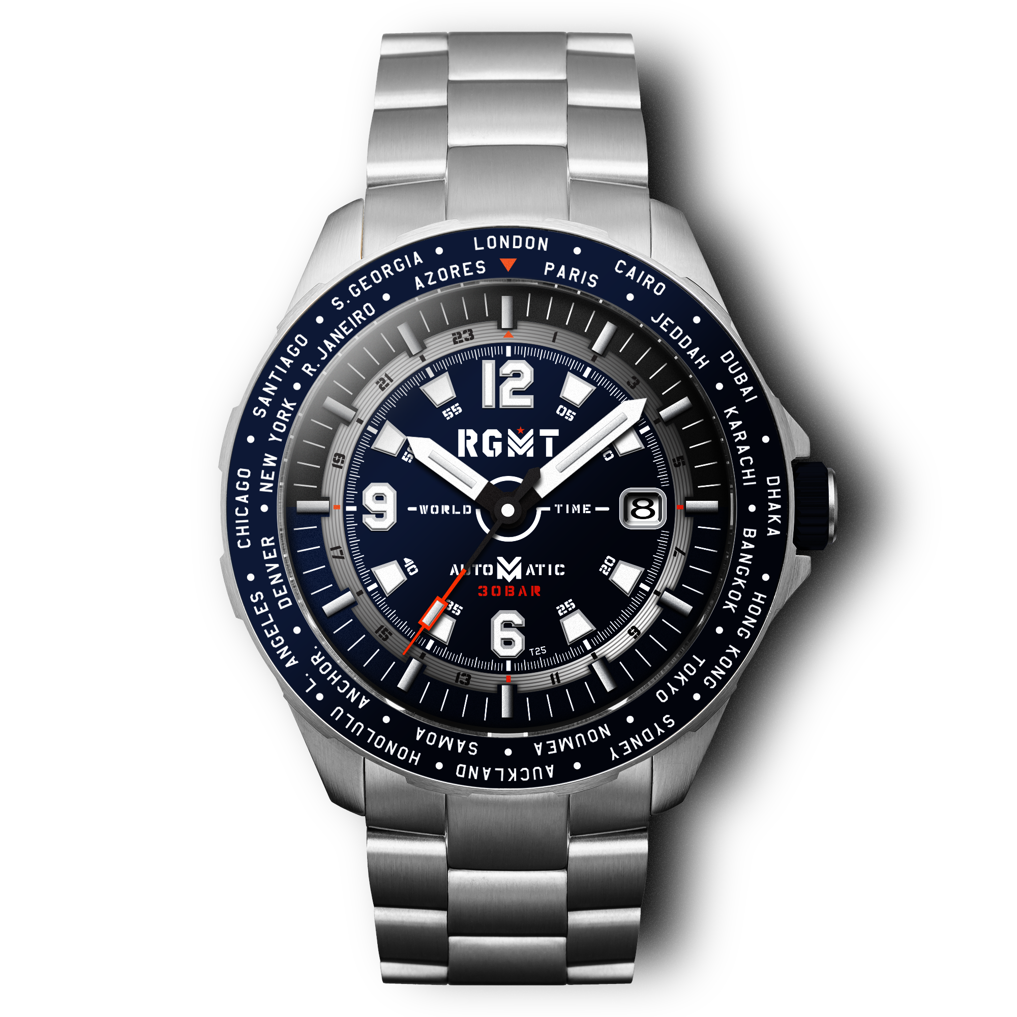 RGMT RGMT Intervention Men's Japanese Automatic Blue Watch RG-8039-33