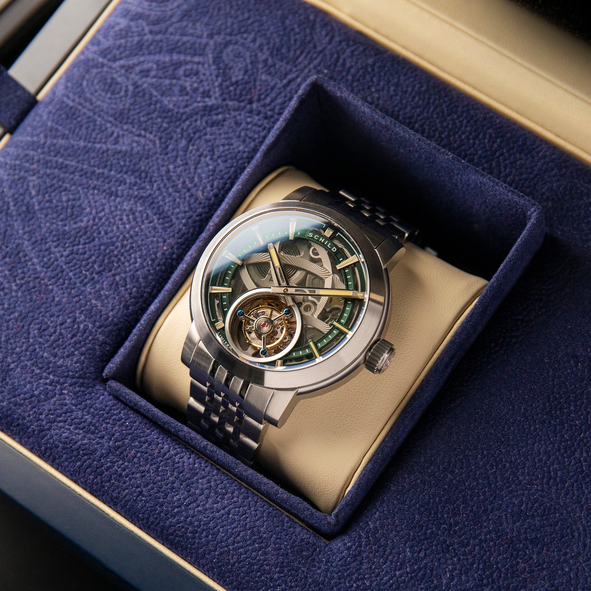 Schild Schild Tourbillon Smoke Men's Limited Edition Watch SC-1006-33