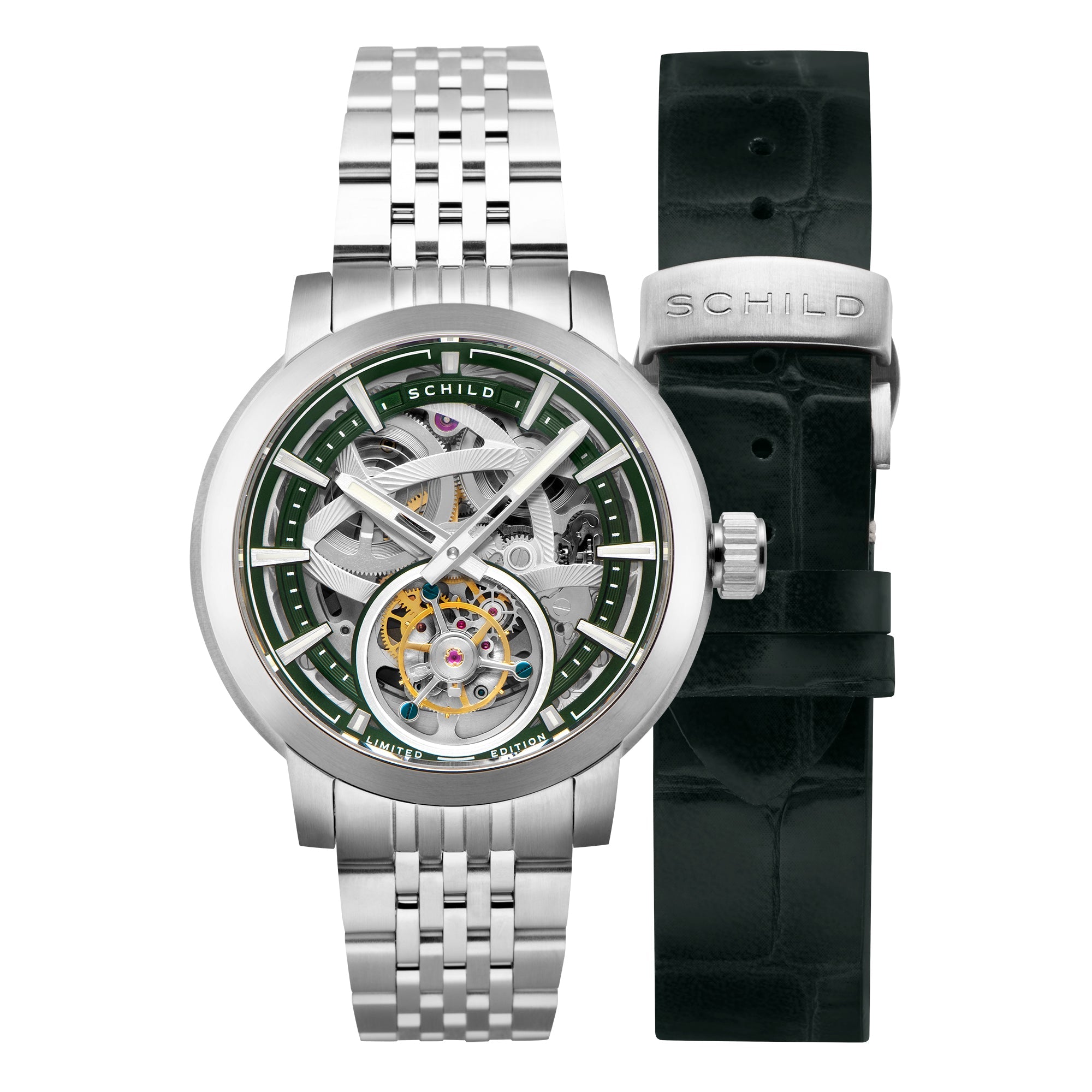Schild Schild Tourbillon Smoke Men's Limited Edition Watch SC-1006-33