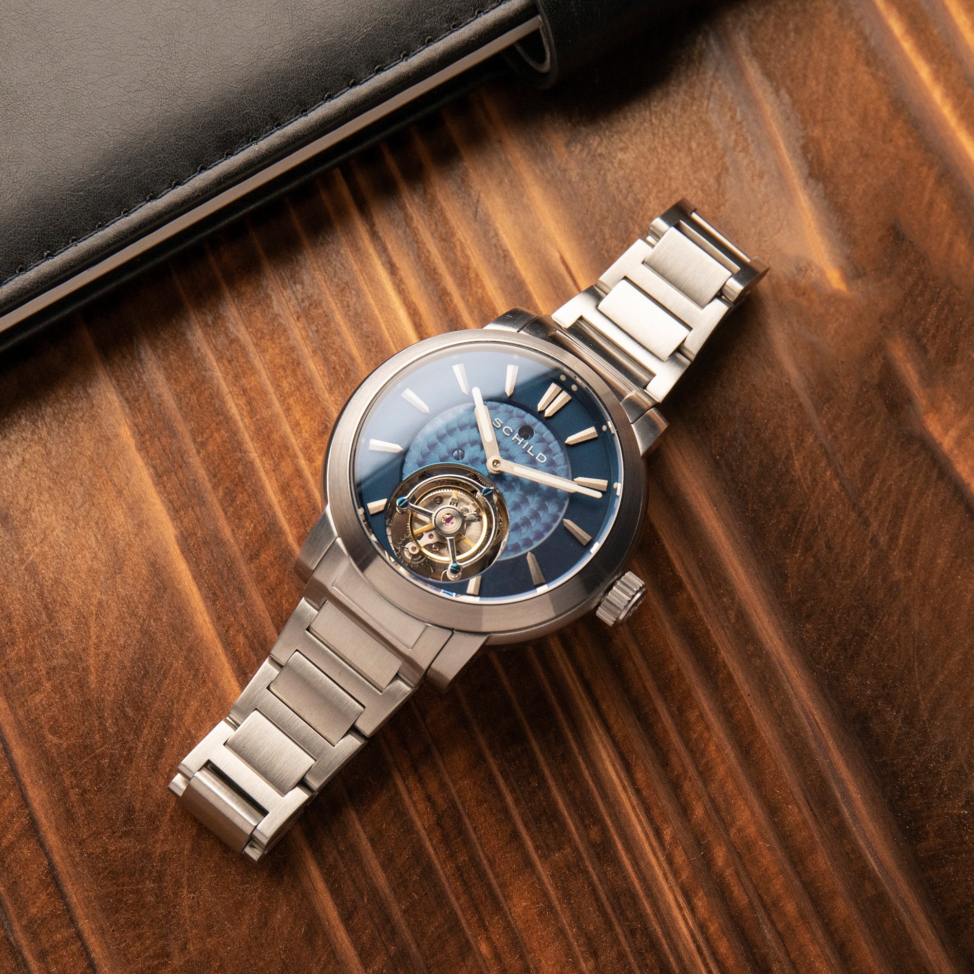 Schild Schild Freidrich Tourbillon Navy Men's Limited Edition Watch SC-1010-22