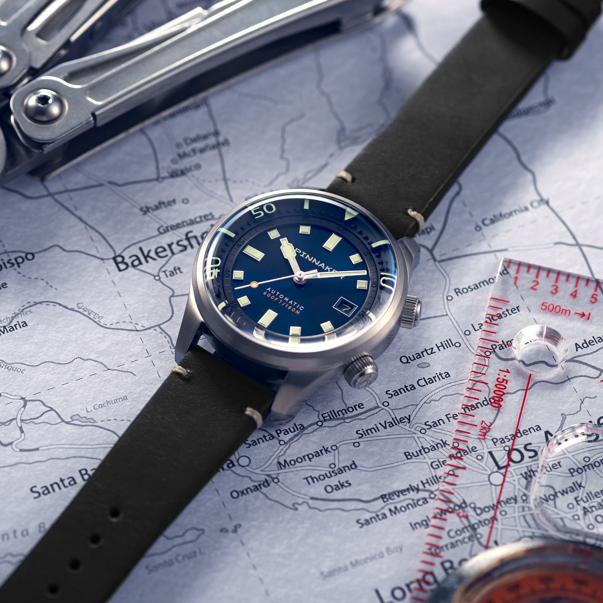 SPINNAKER Spinnaker Bradner Men's Automatic Atlantic Blue Watch SP-5062-03