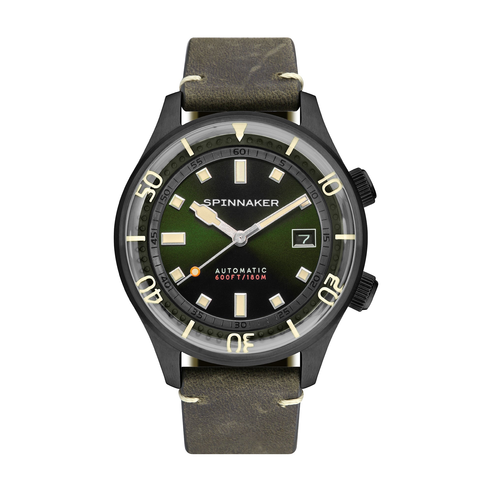 SPINNAKER Spinnaker Bradner Men's Automatic Military Green Watch SP-5062-04