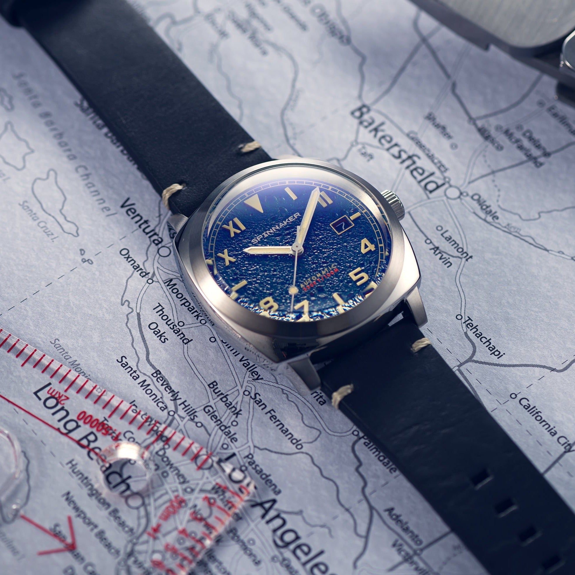 SPINNAKER Spinnaker Hull California Men's Automatic Cobalt Blue Watch SP-5071-02