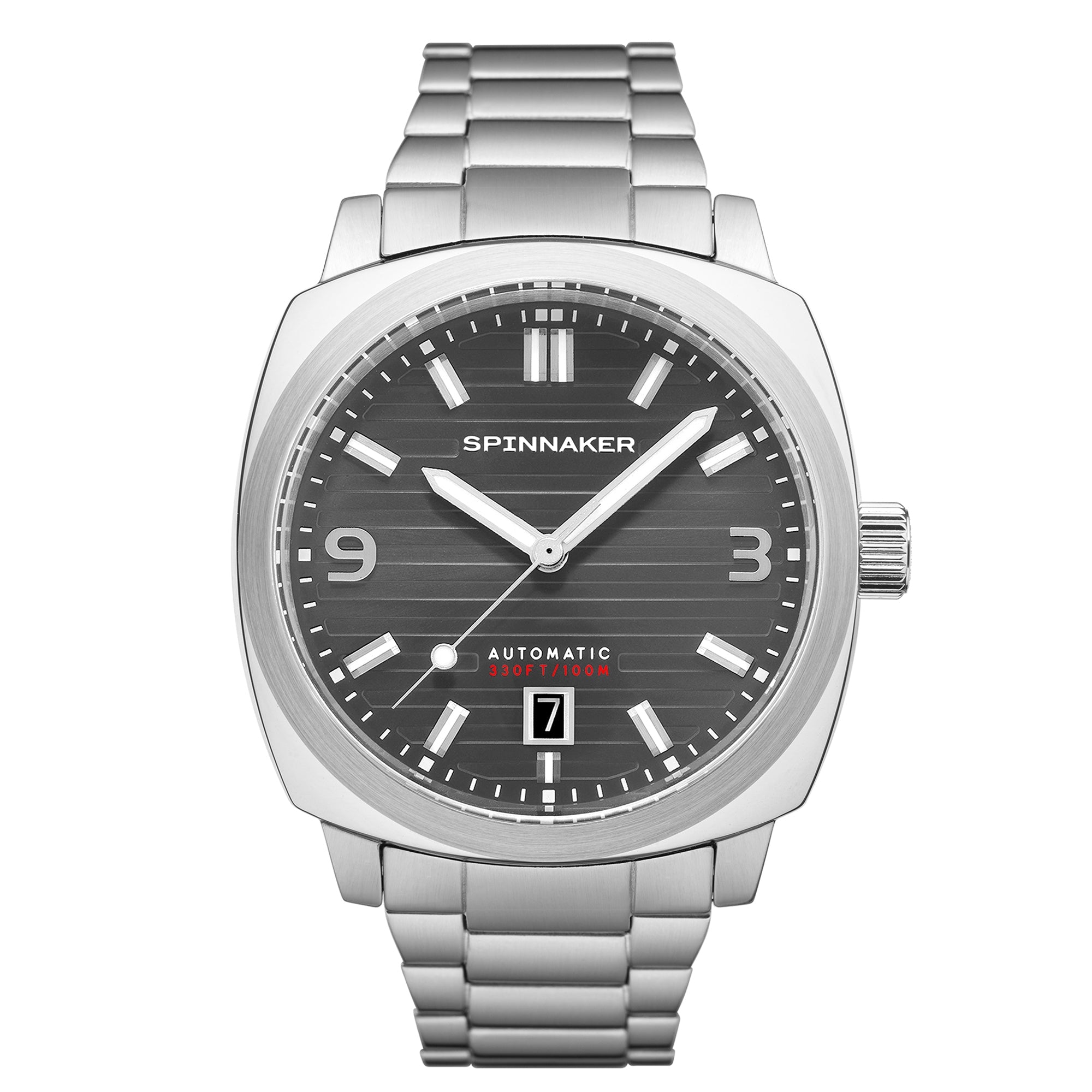SPINNAKER Spinnaker Hull Men's Japanese Automatic Smoke Grey Watch SP-5073-11