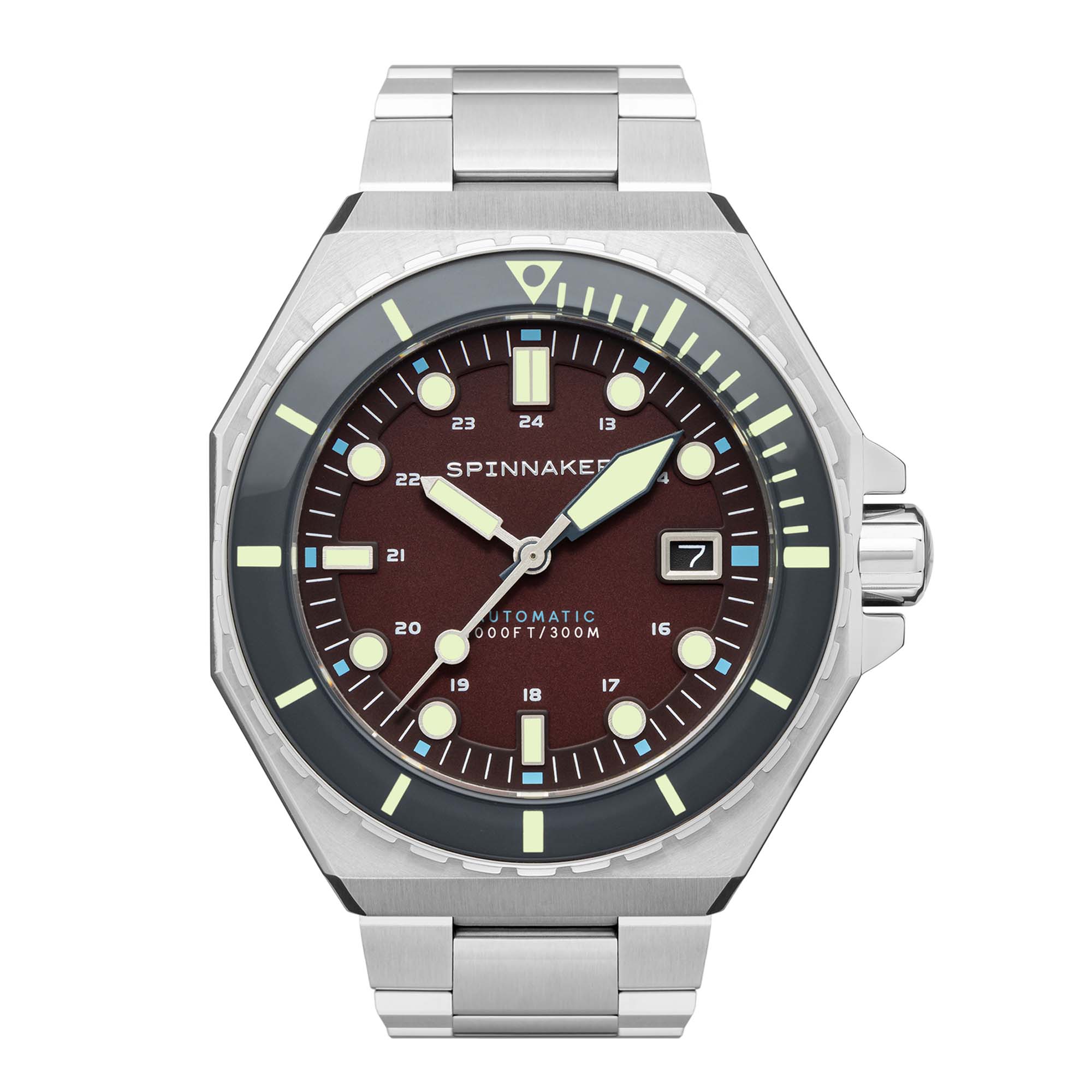 SPINNAKER Spinnaker Dumas Men's Japanese Automatic Bordeaux Watch SP-5081-AA