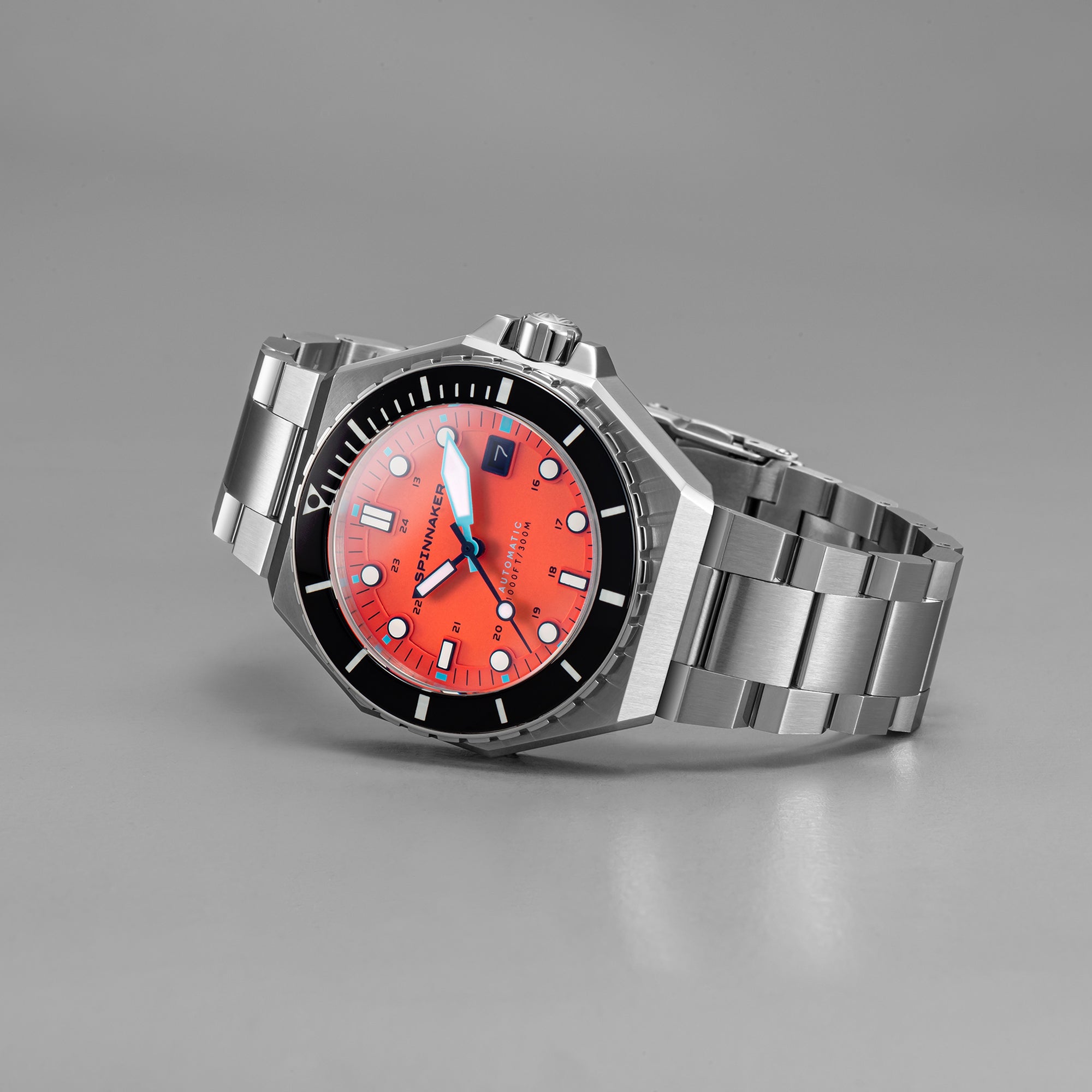 SPINNAKER Spinnaker Dumas Men's Tangerine Japanese Automatic Watch SP-5081-BB