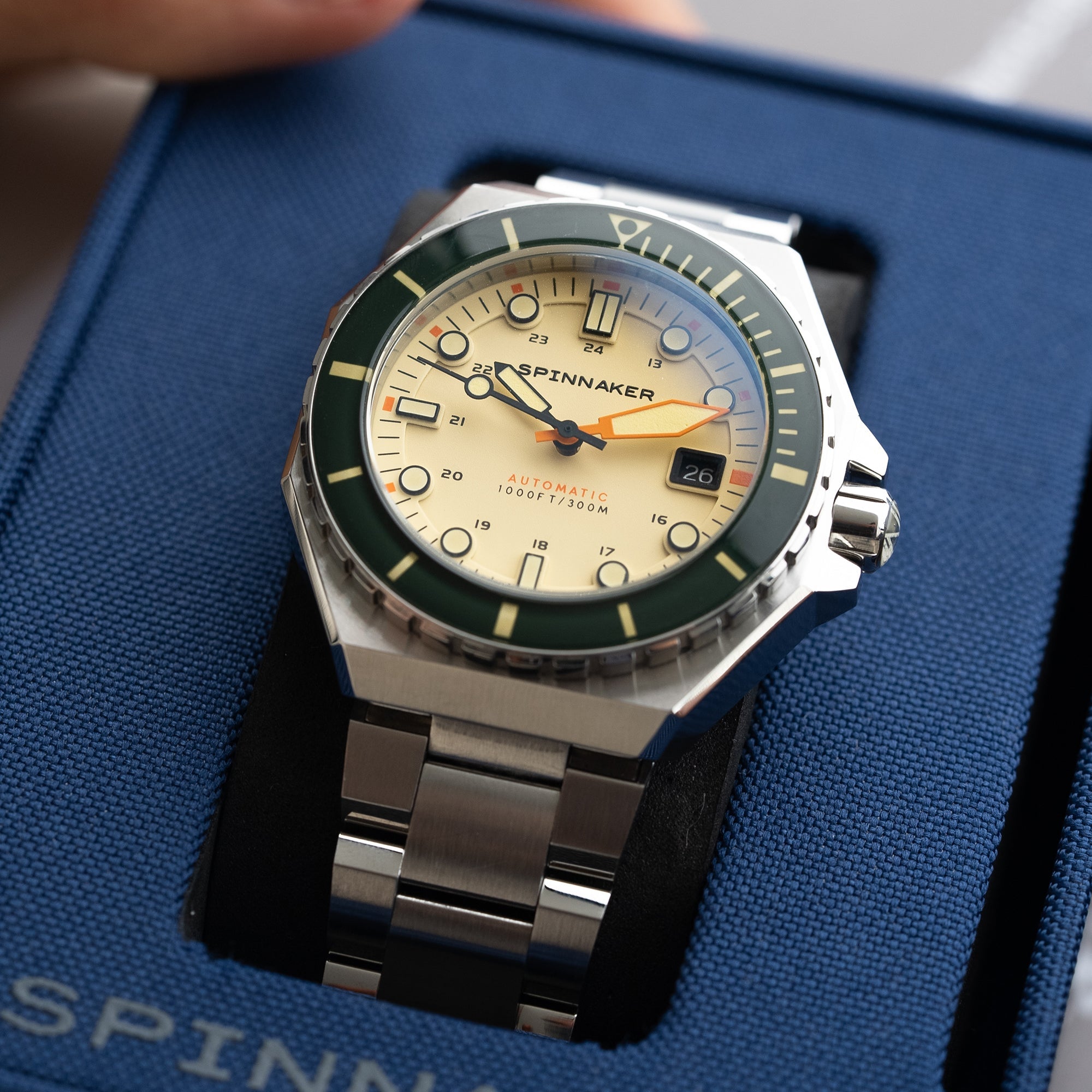 SPINNAKER Spinnaker Dumas Men's Japanese Automatic Sahara Watch SP-5081-CC