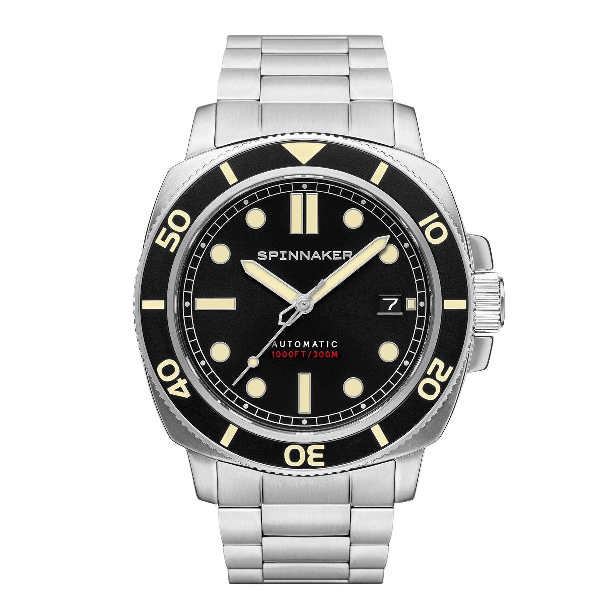SPINNAKER Spinnaker Hull Diver Men's Japanese Automatic Deep Grey Watch SP-5088-11