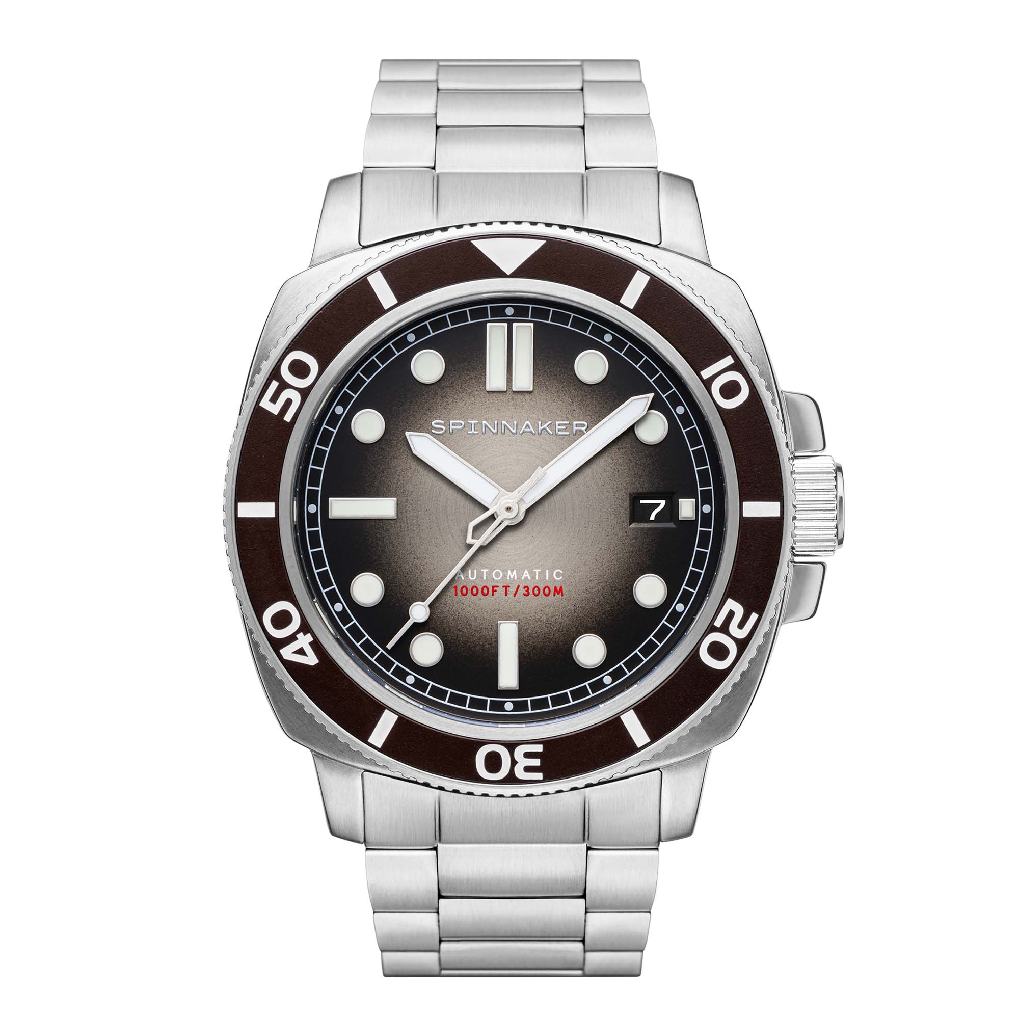 SPINNAKER Spinnaker Hull Diver Men's Japanese Automatic Harvest Brown Watch SP-5088-44