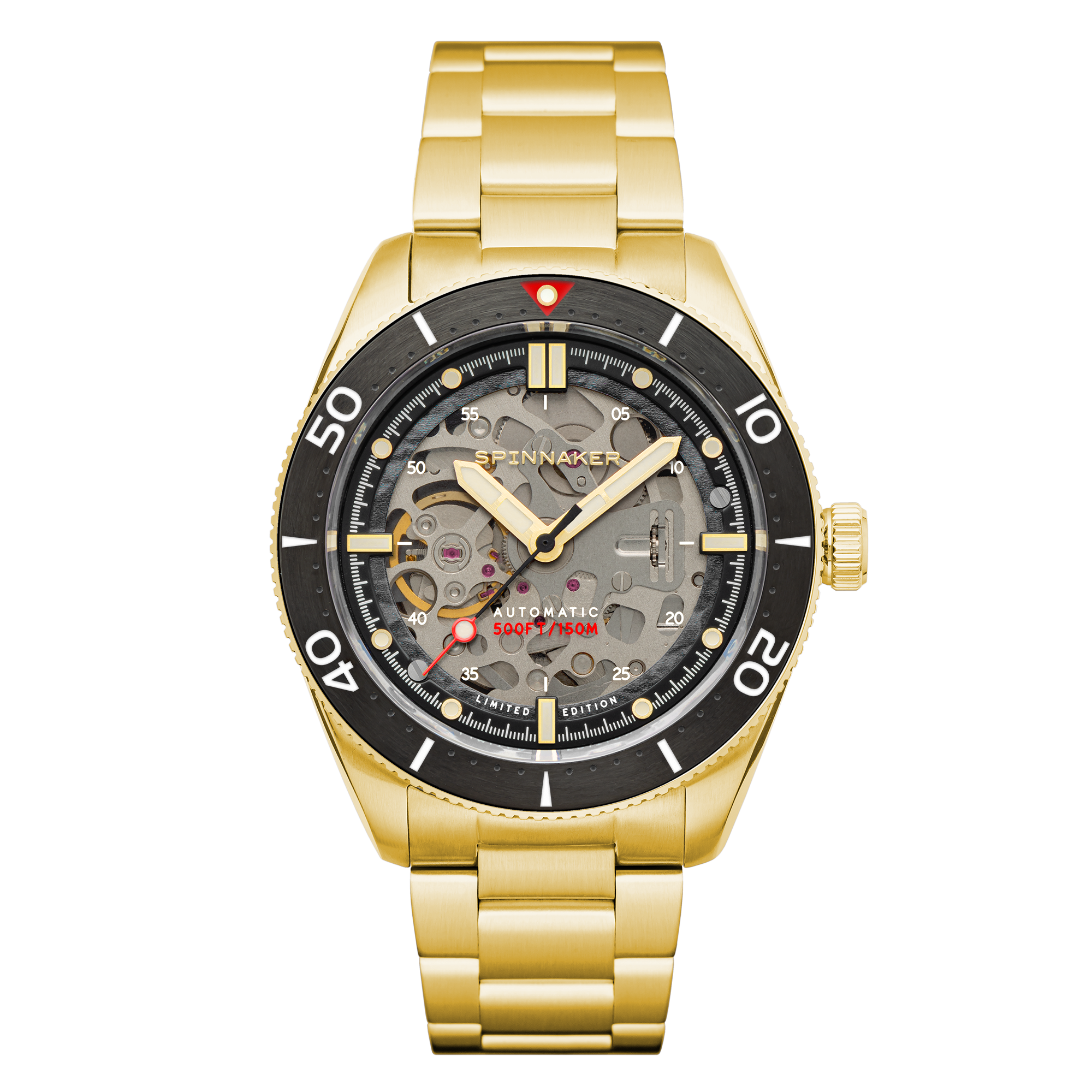 SPINNAKER Spinnaker Croft Mid Size Men's Automatic Limited Edition Medallion Black Watch SP-5095-44