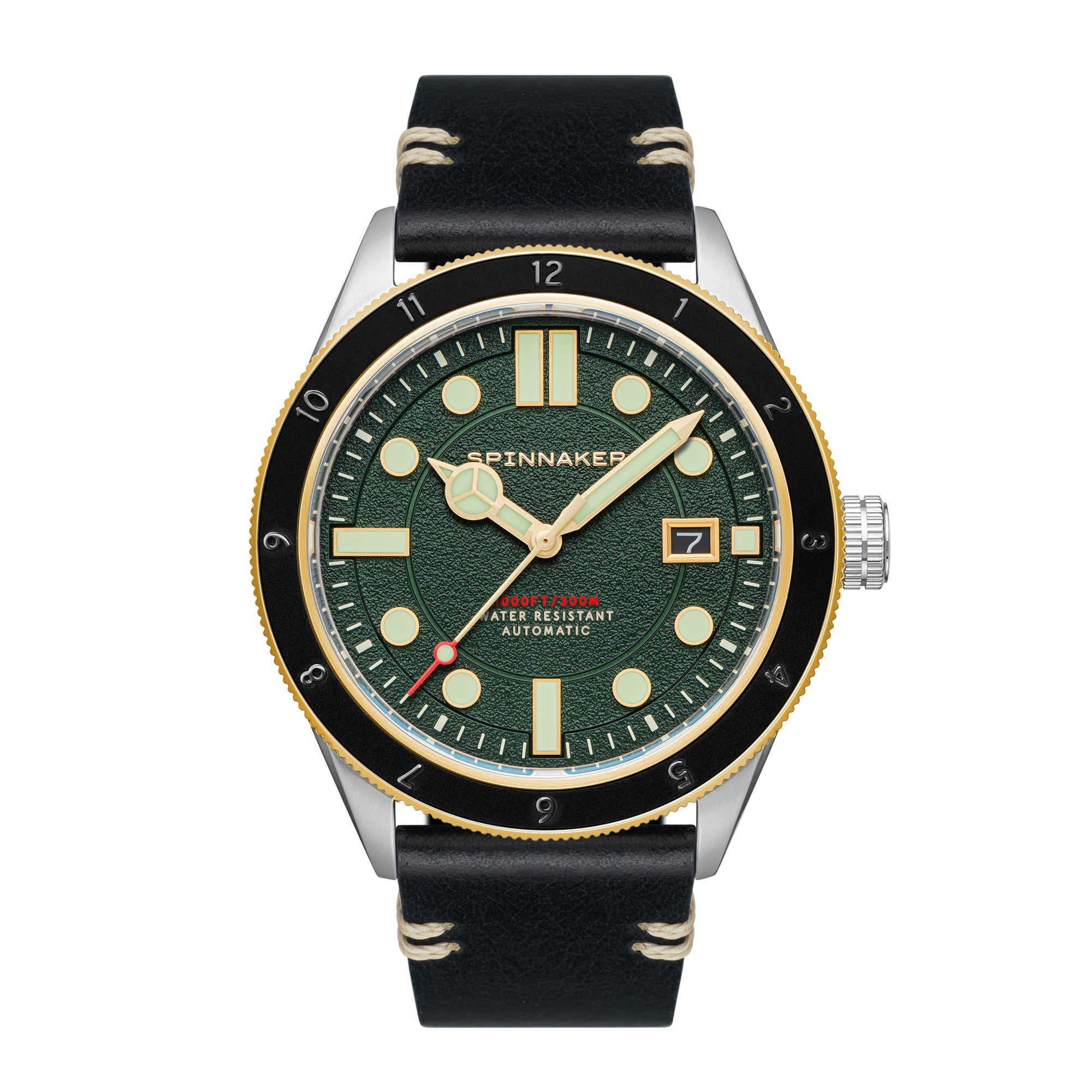 SPINNAKER Spinnaker Cahill 2021 Men's Japanese Automatic Forest Green Watch SP-5096-03