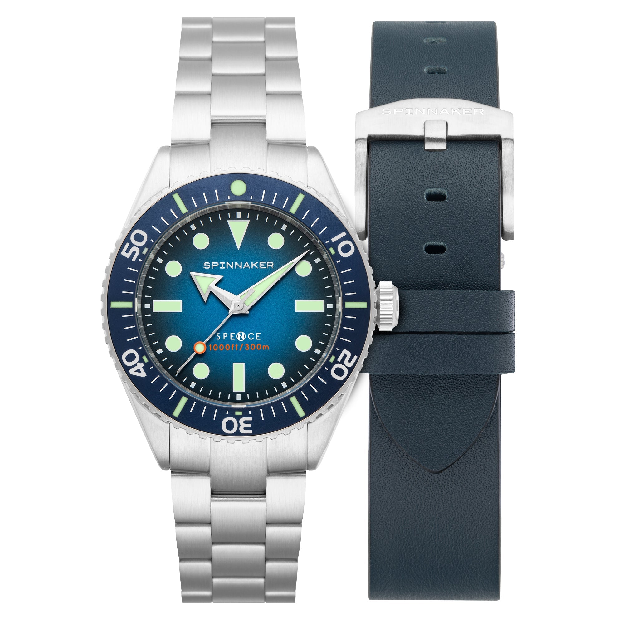 SPINNAKER Spinnaker Spence Men's Japanese Automatic Indigo Blue Watch SP-5097-22