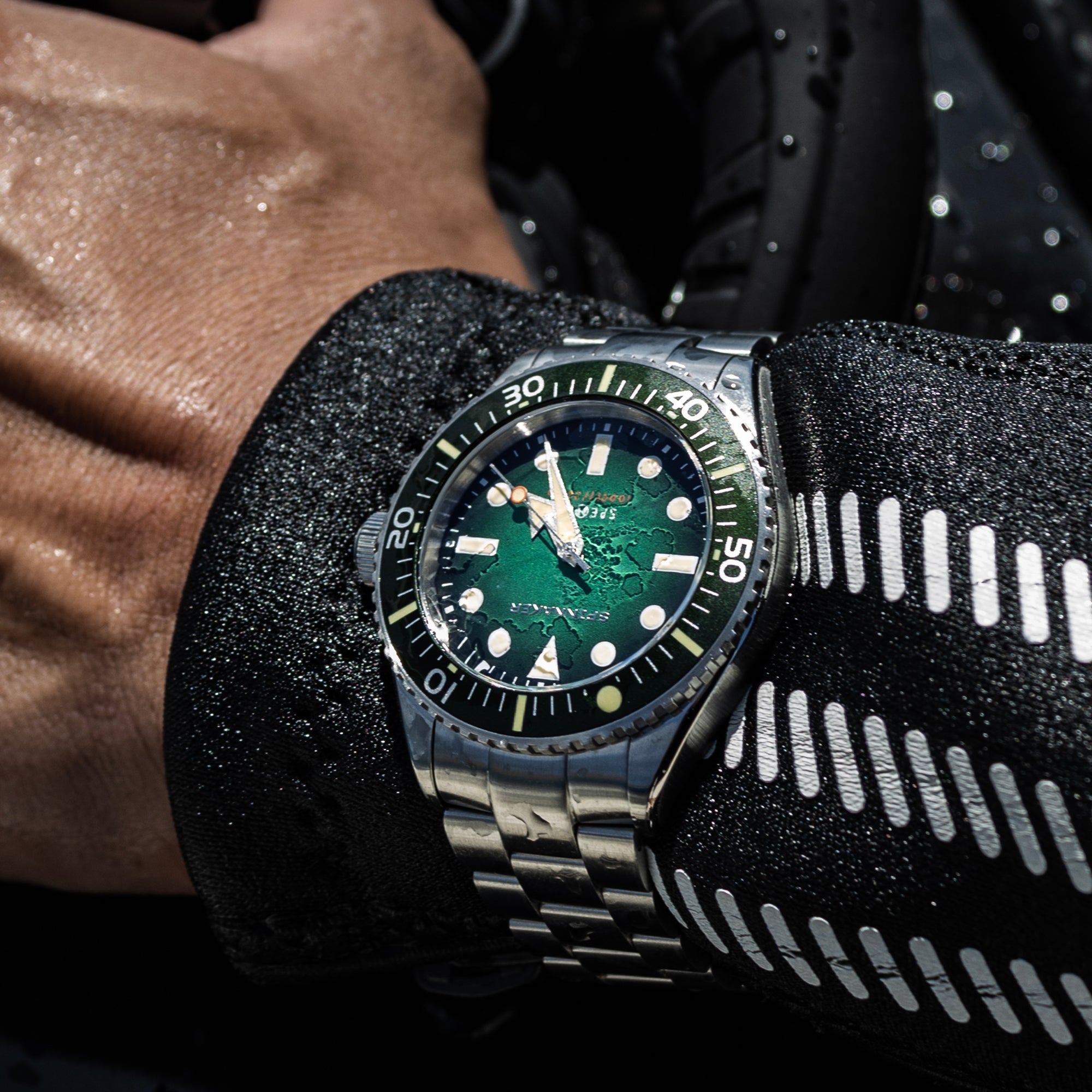 Spinnaker Spinnaker Spence Sea Green Japanese Automatic Men's Watch SP-5097-44