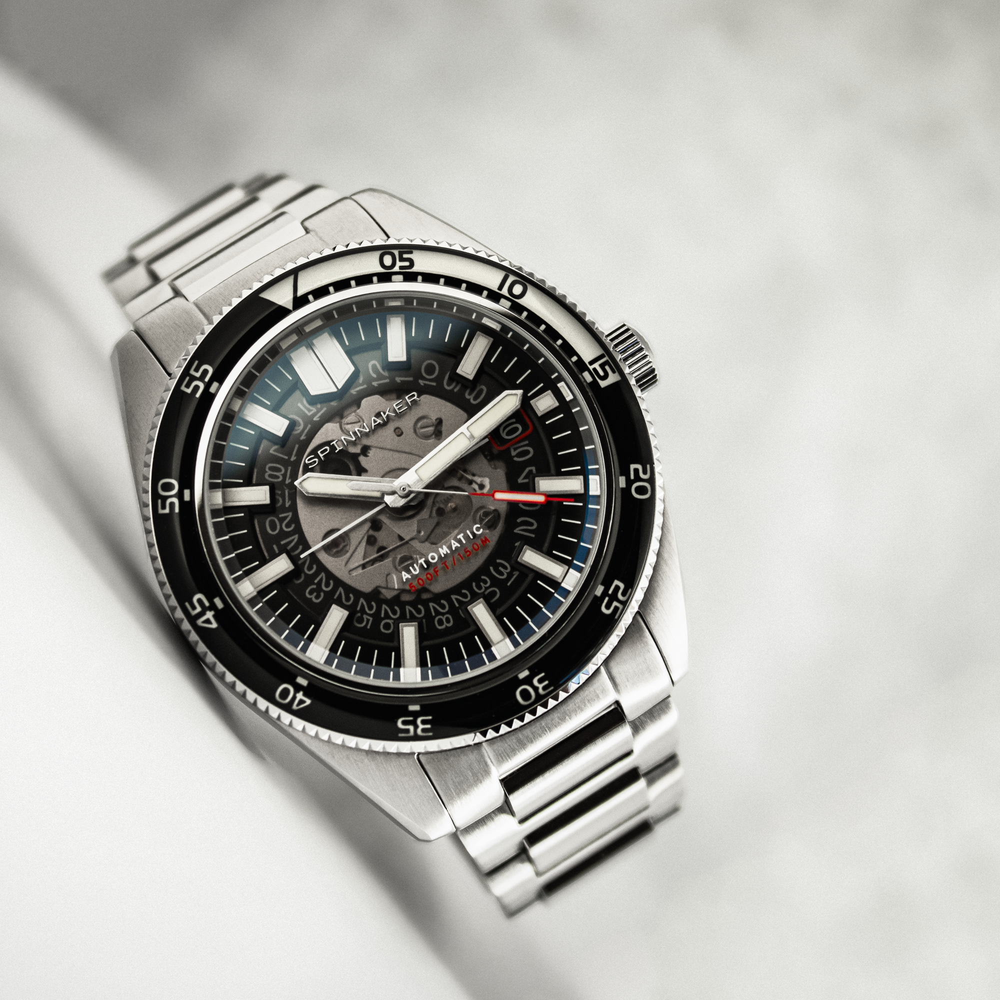 SPINNAKER Spinnaker Fleuss Automatic Severn Edition Wet Suit Black Men's Watch SP-5118-11