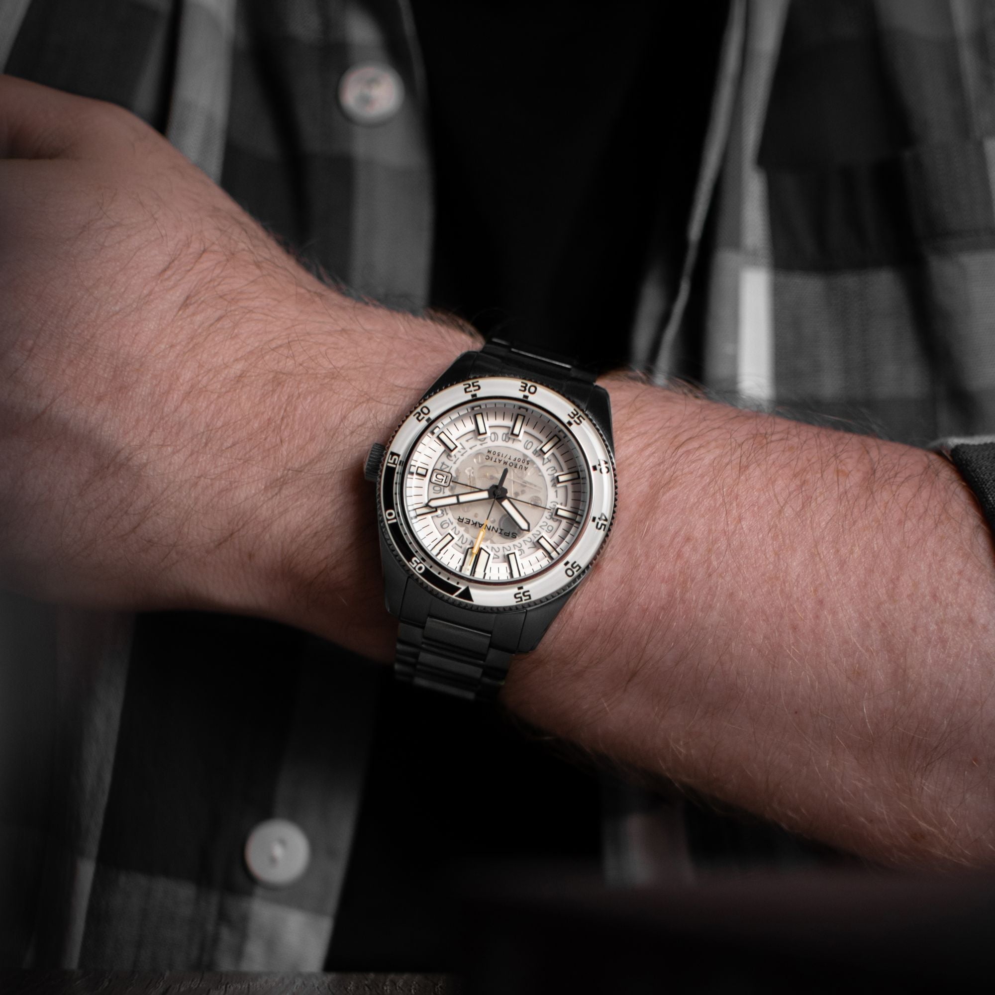 SPINNAKER Spinnaker Fleuss Automatic Severn Edition Brilliant White Men's Watch SP-5118-33