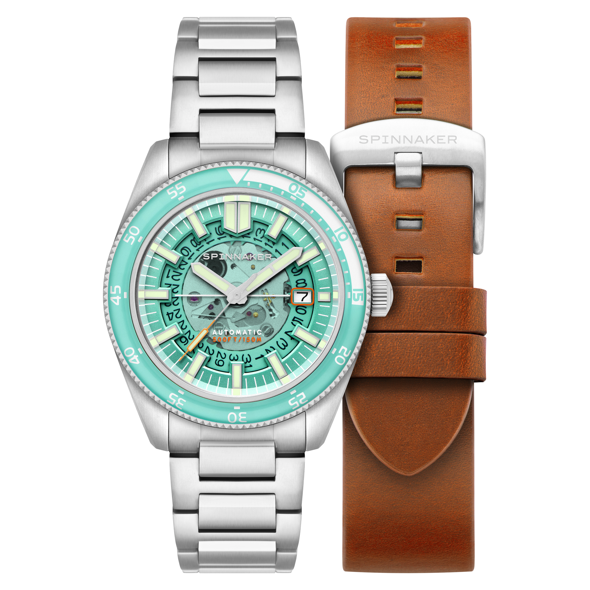 SPINNAKER Spinnaker Fleuss Automatic Severn Edition Tropical Blue Men's Watch SP-5118-44