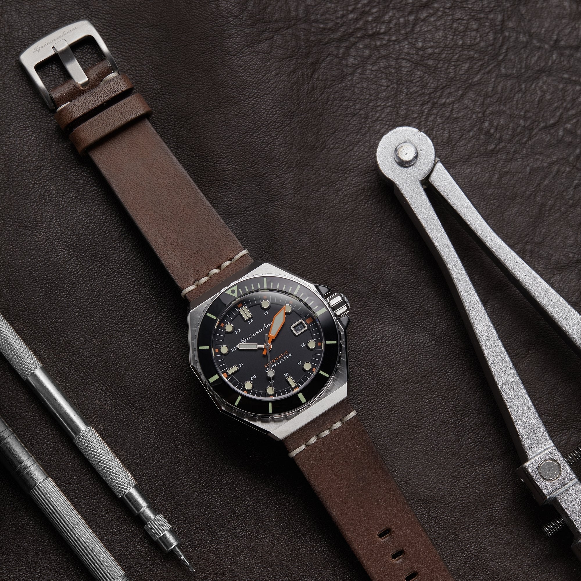 Spinnaker N/A Accessory SP-STRAP24-L02 並行輸入品 メンズ腕時計