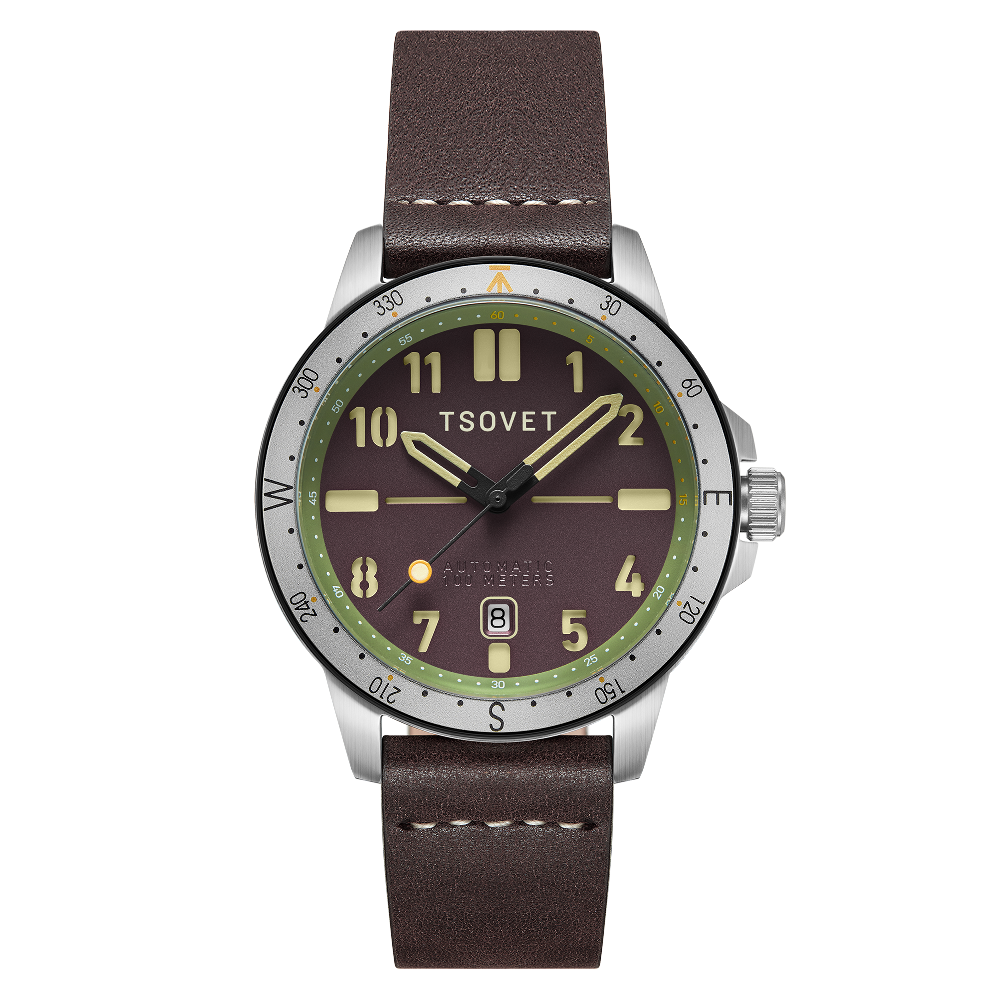TSOVET Tsovet SVT Men's Japanese Automatic Bark Watch TS-4002-05