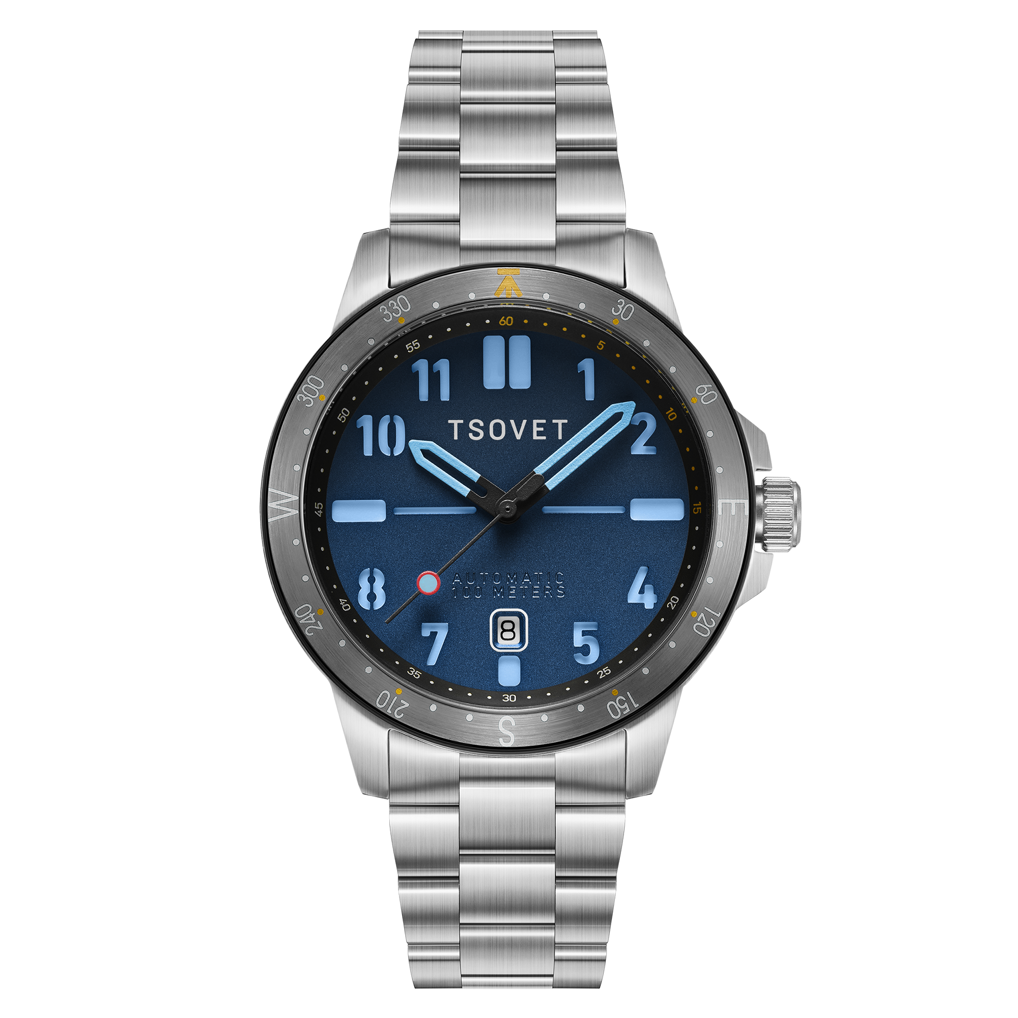 TSOVET Tsovet SVT Men's Japanese Automatic Free Dive Watch TS-4002-88